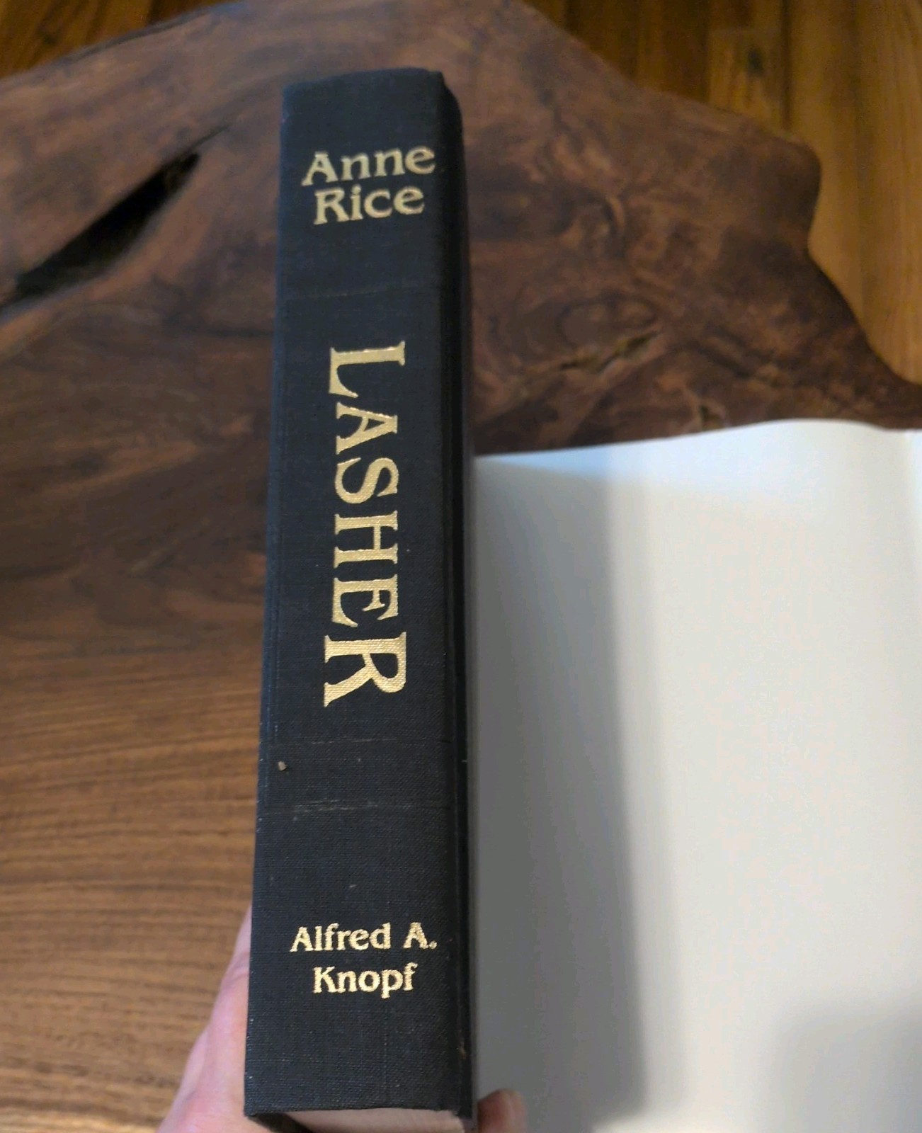 Lasher 1993 Fifth Print Bookplate Signed Hardcover/Dust Jacket by Anne Rice