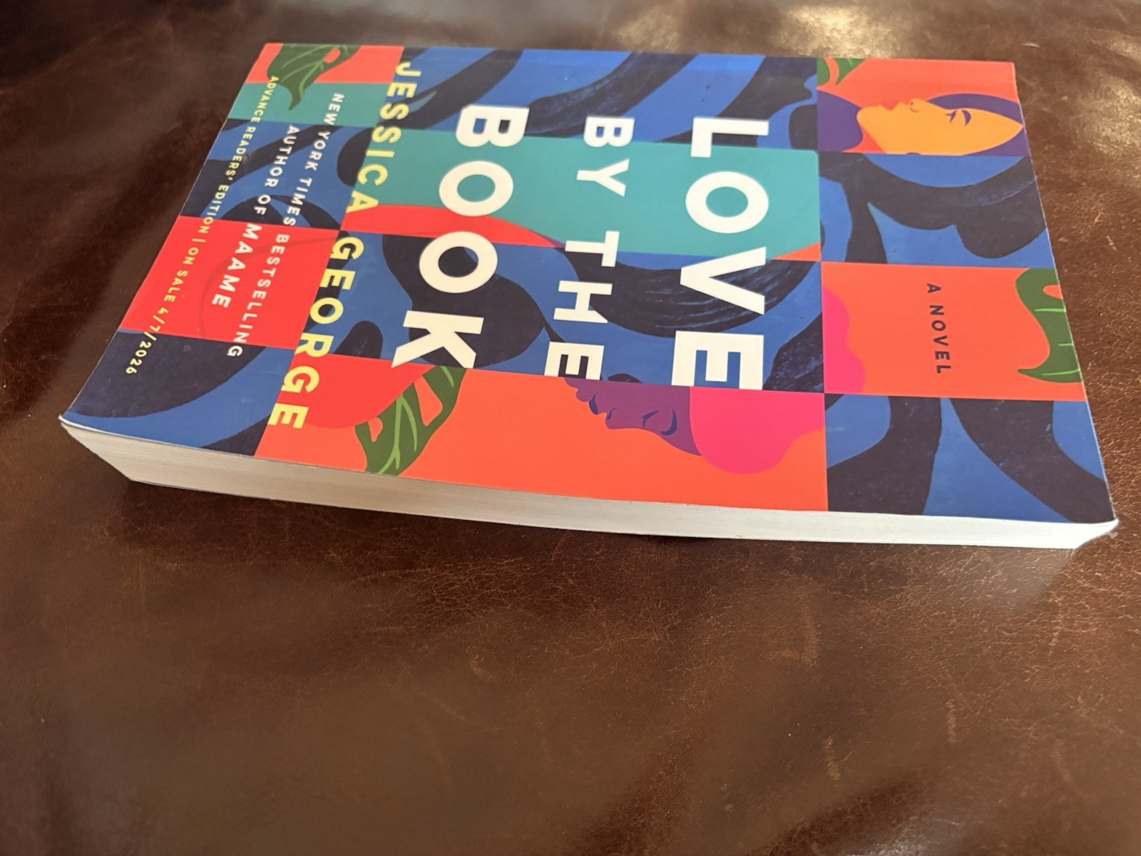 Love by the Book ARC Jessica George Paperback 2026 Advanced Readers Edition