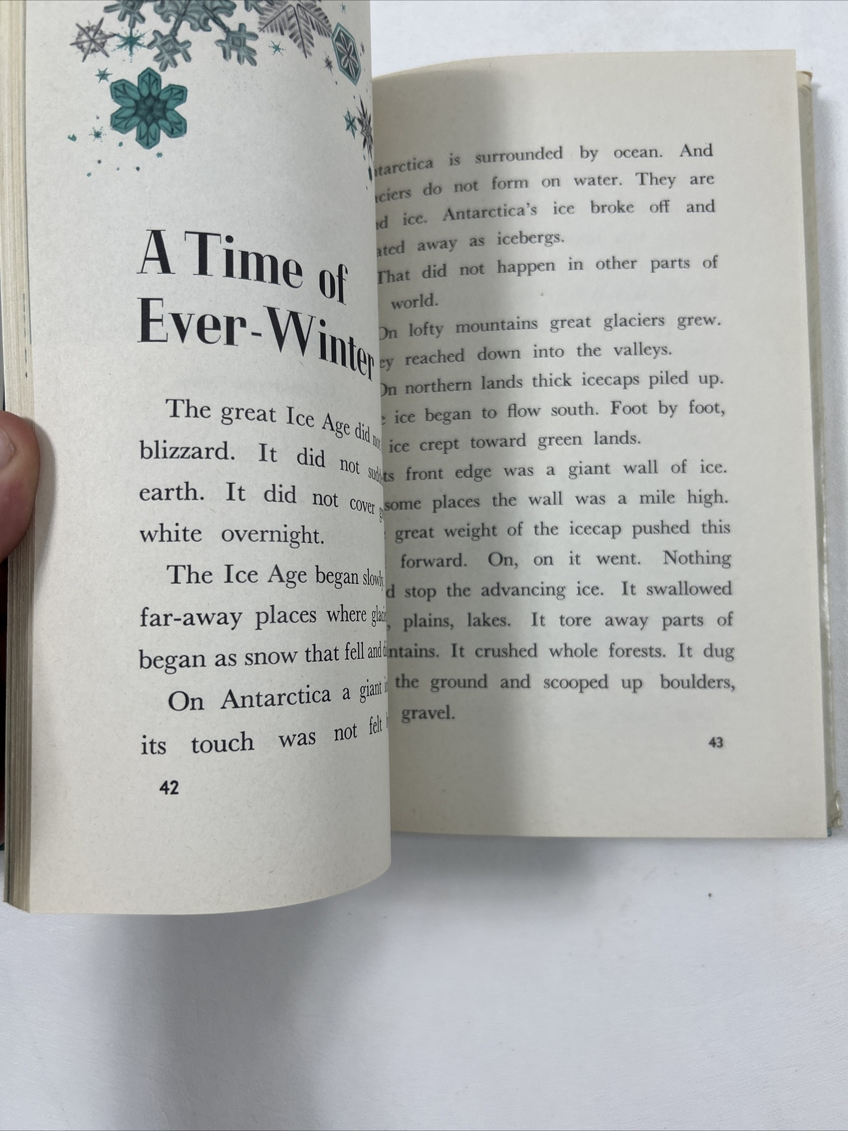 Icebergs And Glaciers – Patricia Lauber (Hardcover, 1961, Dust Jacket)