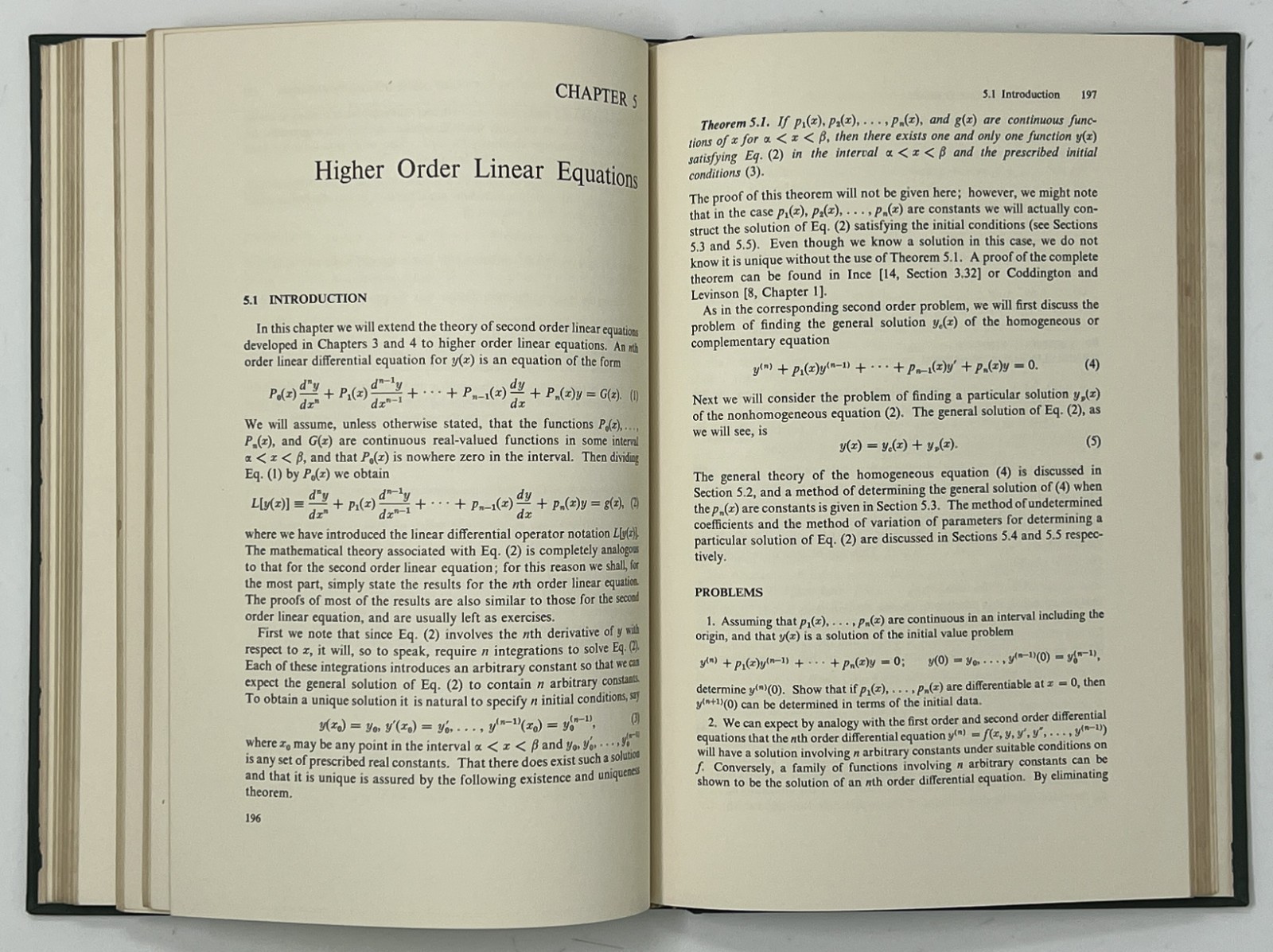 VTG Elementary Differential Equations by Boyce & DiPrima – 1965 HC John Wiley