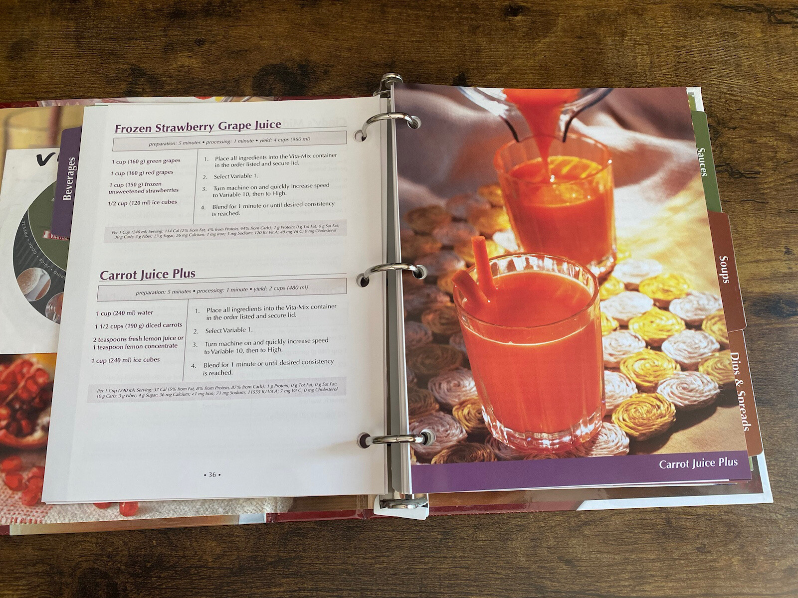 Vintage 2009 Vita-Mix 5200 Owner’s Manual Cookbook Recipes Cook Book Cooking