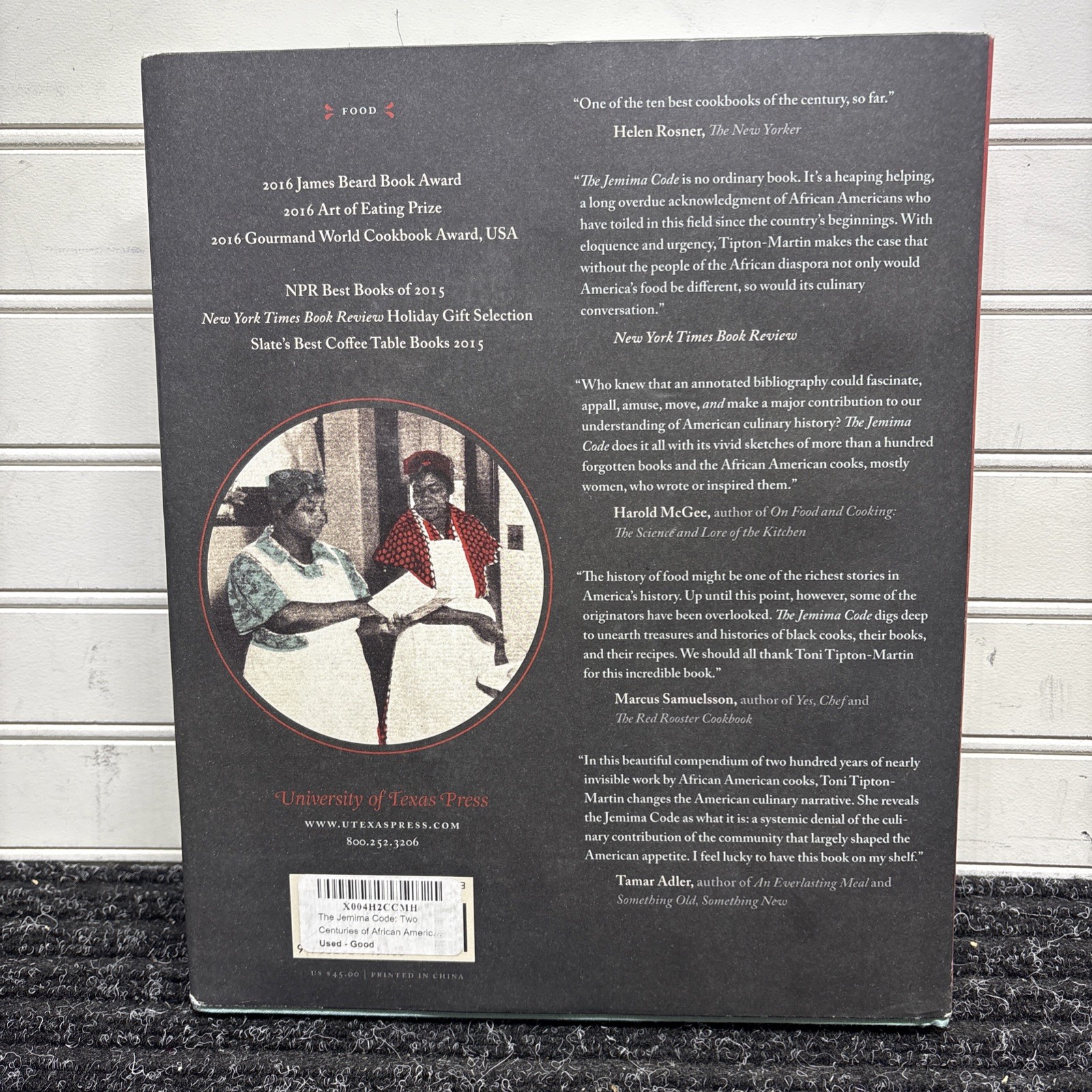 Jemima Code Two Centuries African American Cookbooks Toni Tipton-Martin