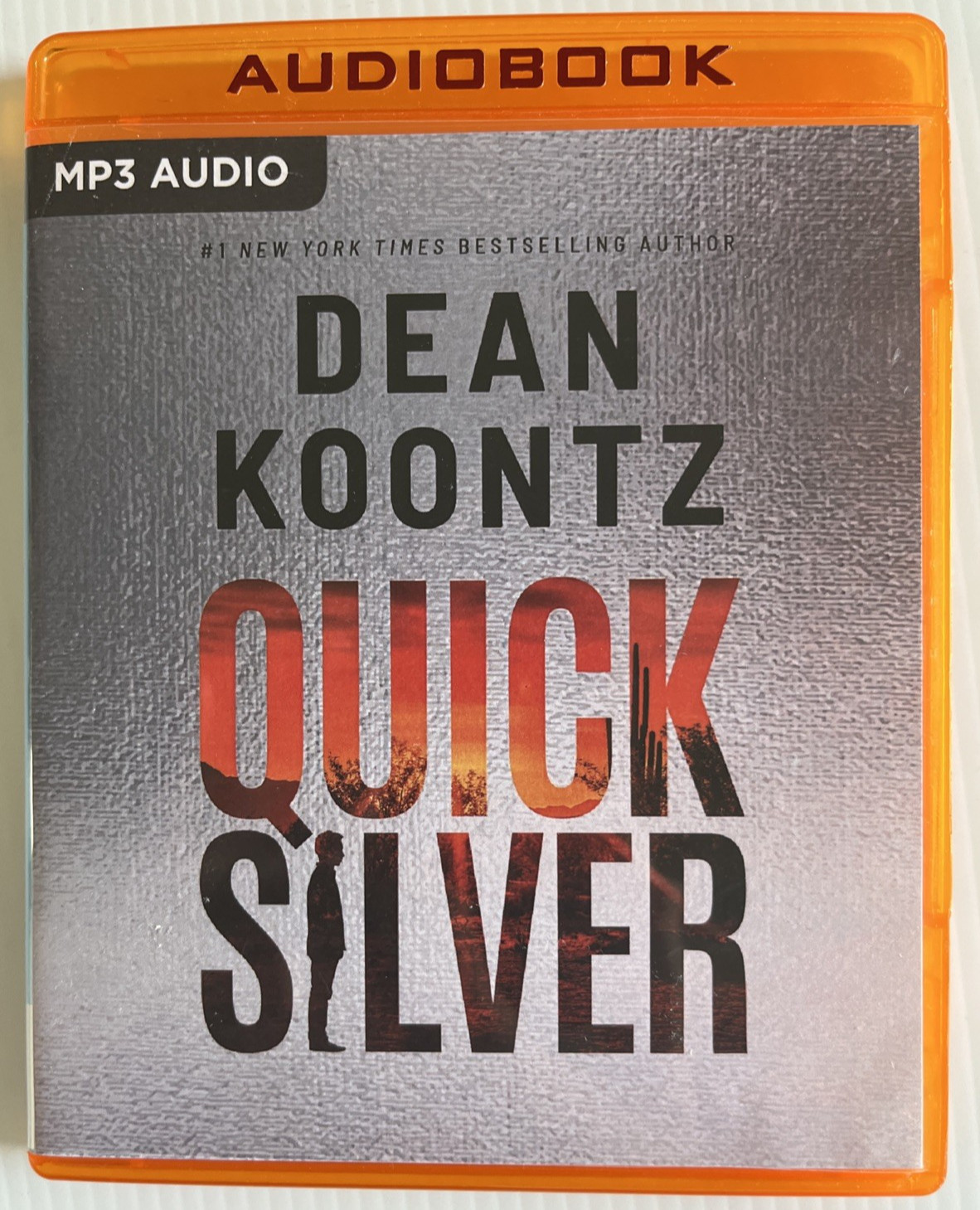 Audiobook MP3 Lot of 8 CDs Audio Books Fiction Romance (Ex-Library) Koontz, etc