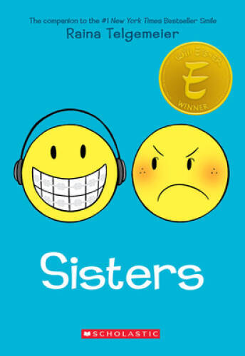 Sisters: A Graphic Novel – Paperback By Telgemeier, Raina – VERY GOOD