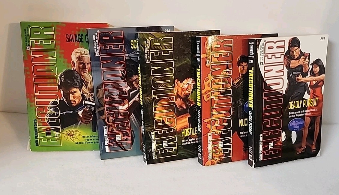 Don Pendleton’s The Executioner Lot of 27 1st Edition Gold Eagle Paperback Books