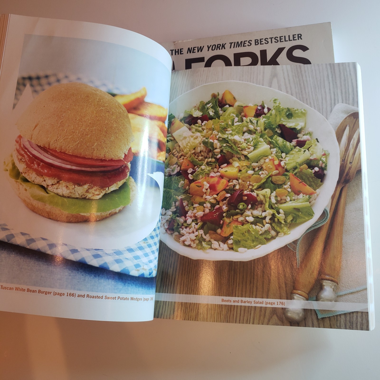 Forks Over Knives The Cookbook + Meal Plan Lot Vegan Plant-Based Recipe Book
