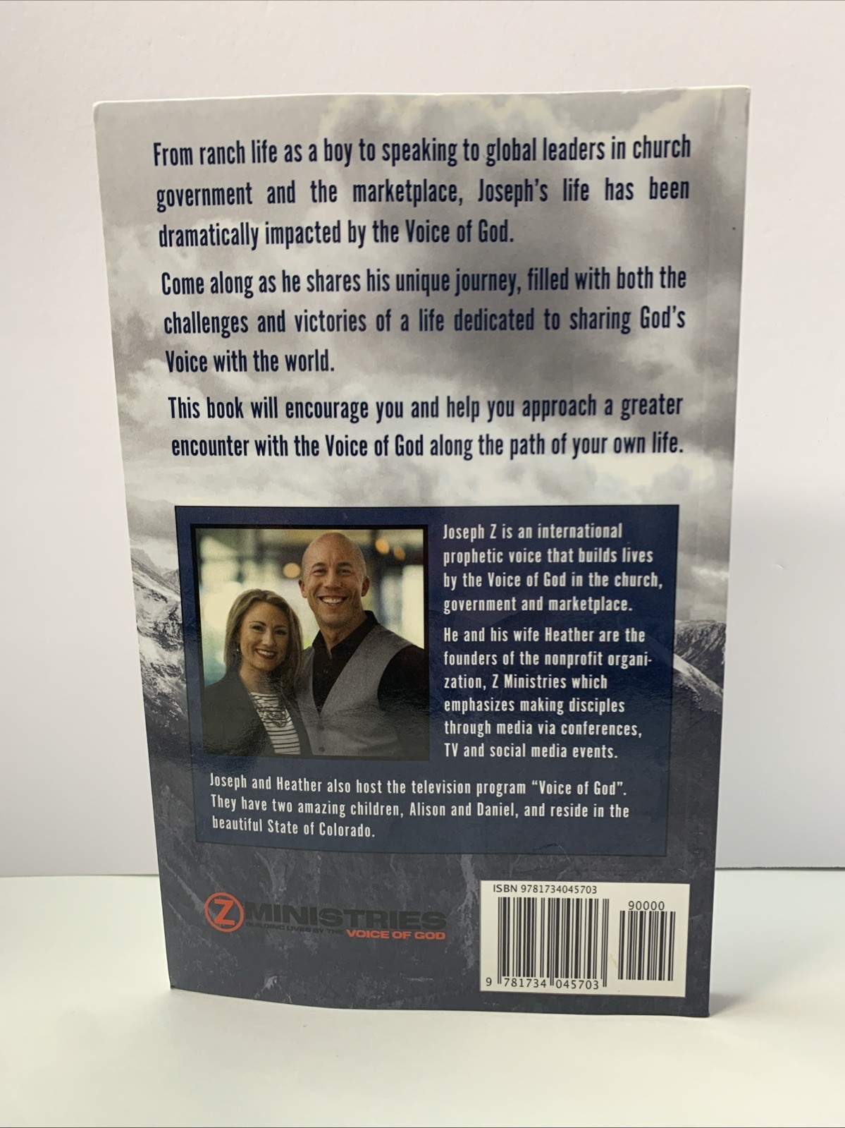 Voice of God by Joseph Z HTF Printed In The USA