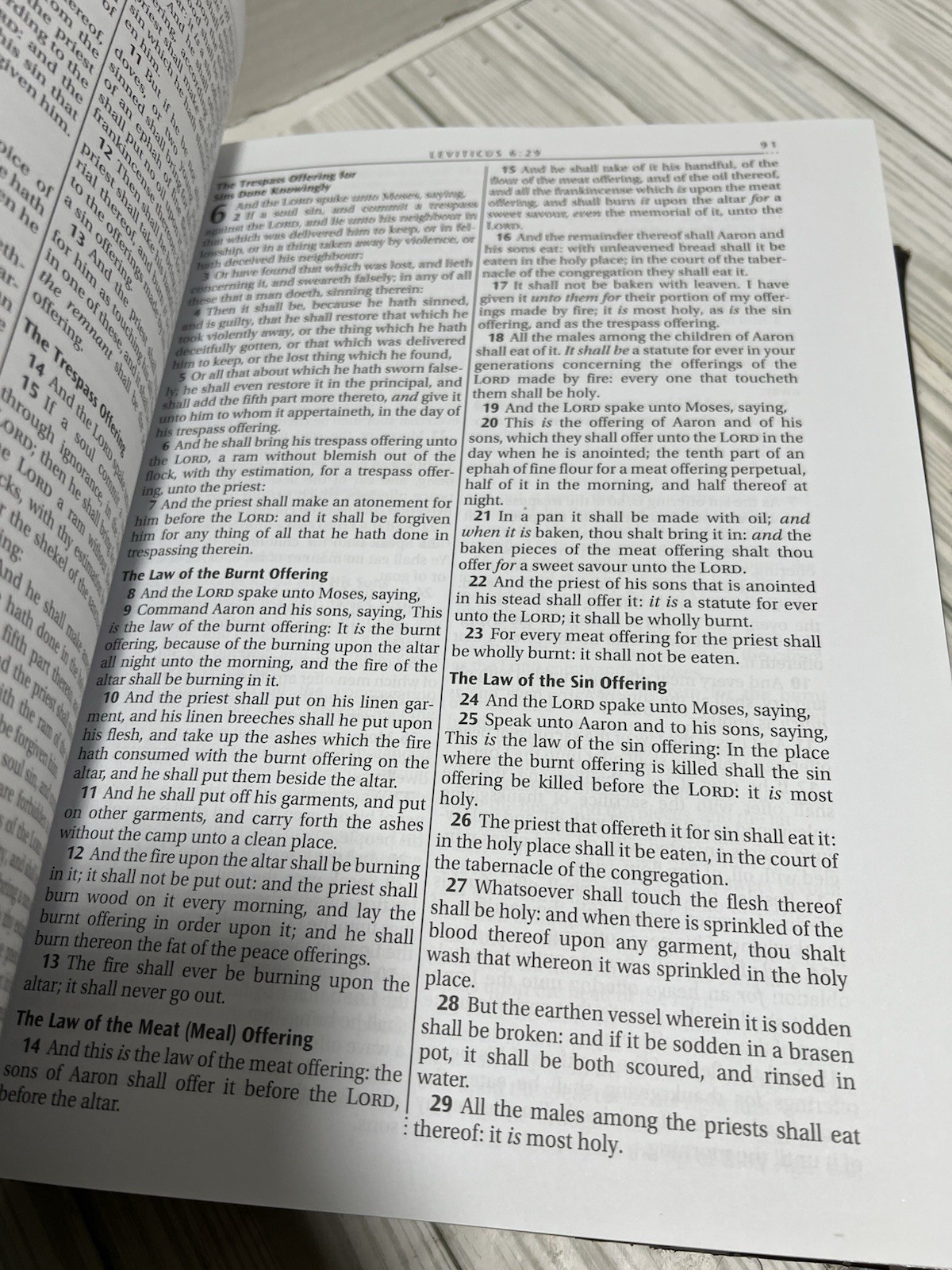 King James Version Edition Family Bible: Faux Leathe…