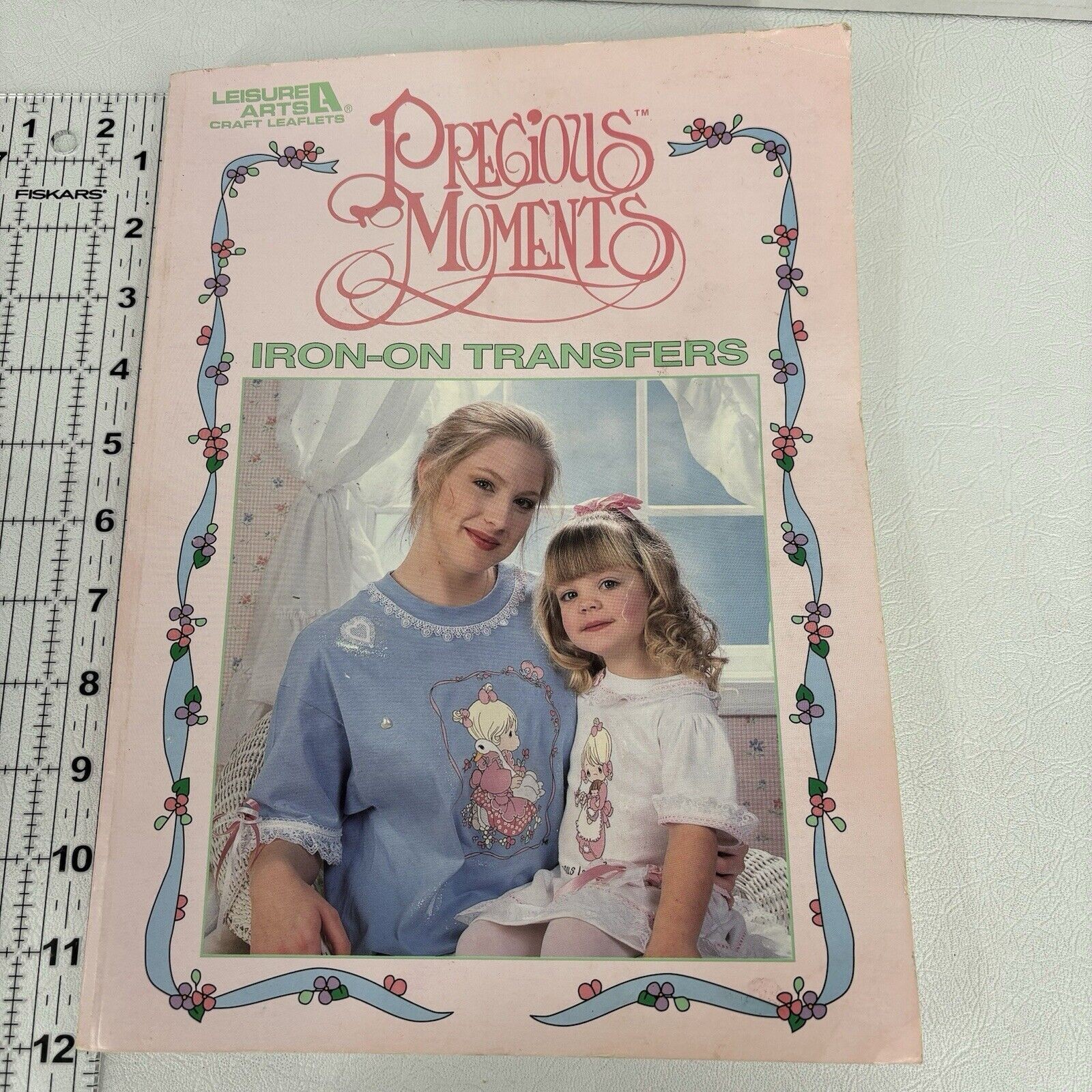 Precious Moments Iron-On Transfers Leisure Arts Paperback Book 1996 Vintage