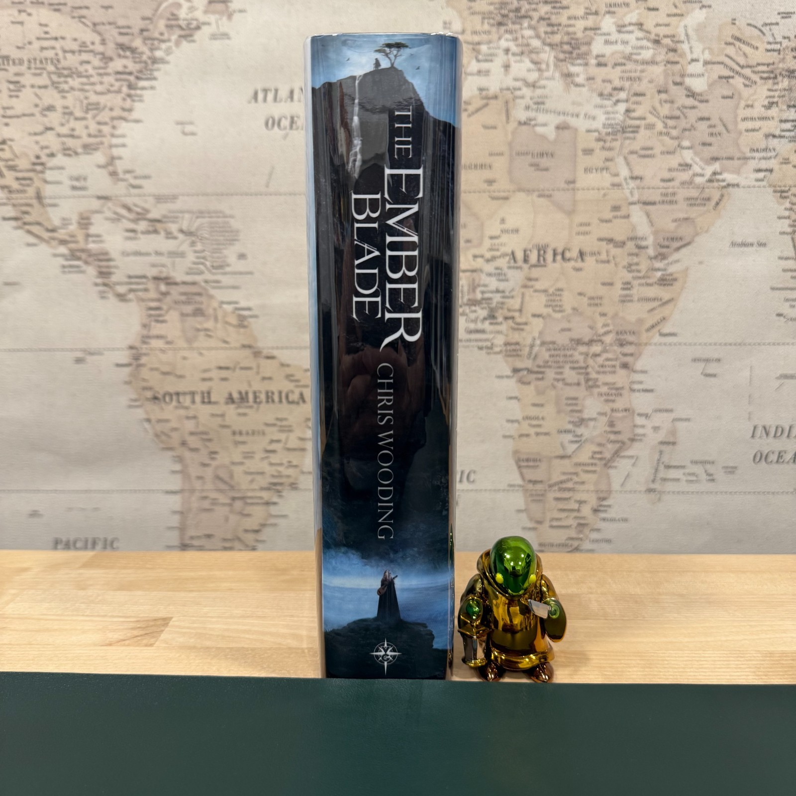 The Ember Blade + The Shadow Casket by Chris Wooding (The Broken Binding SIGNED)