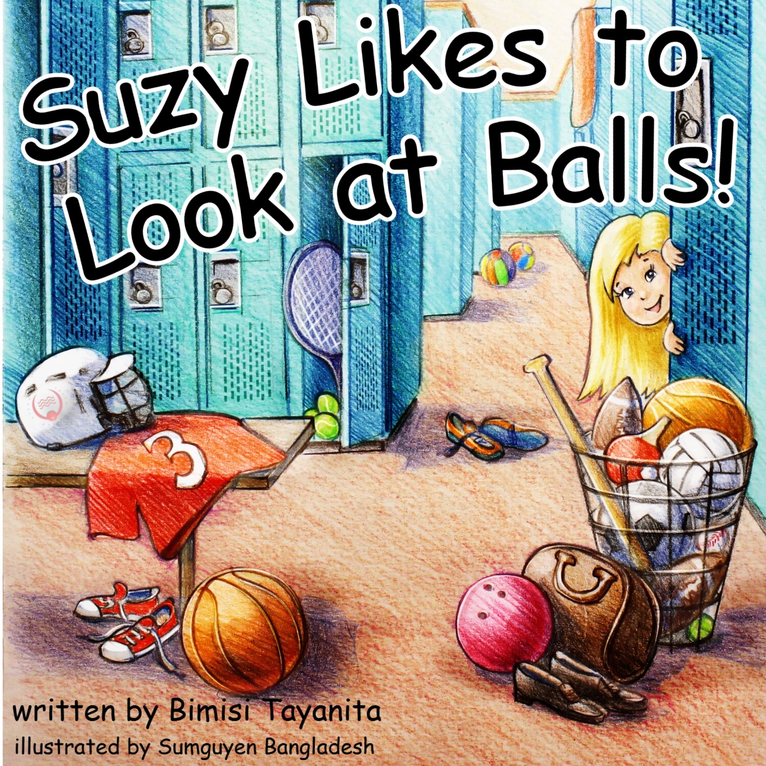 Suzy Likes to Look at Balls HARD COVER–Physical Book