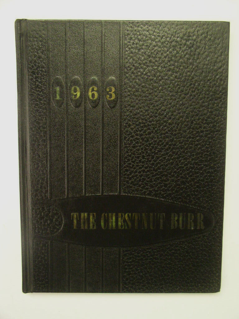 1963 The Chestnut Burr Middletown Md High School Yearbook 88 Pages