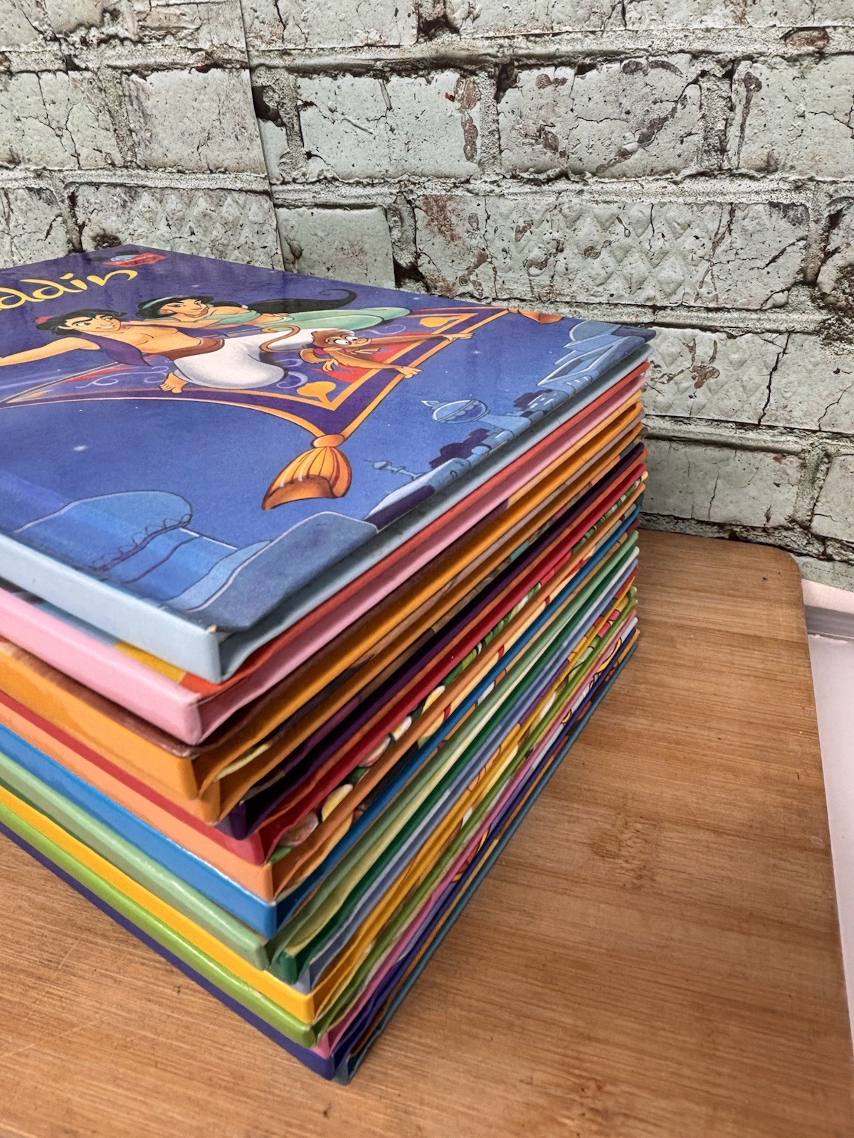 1990’s Walt Disney Wonderful World of Reading HB Books Lot Of 16 Vtg Excellent