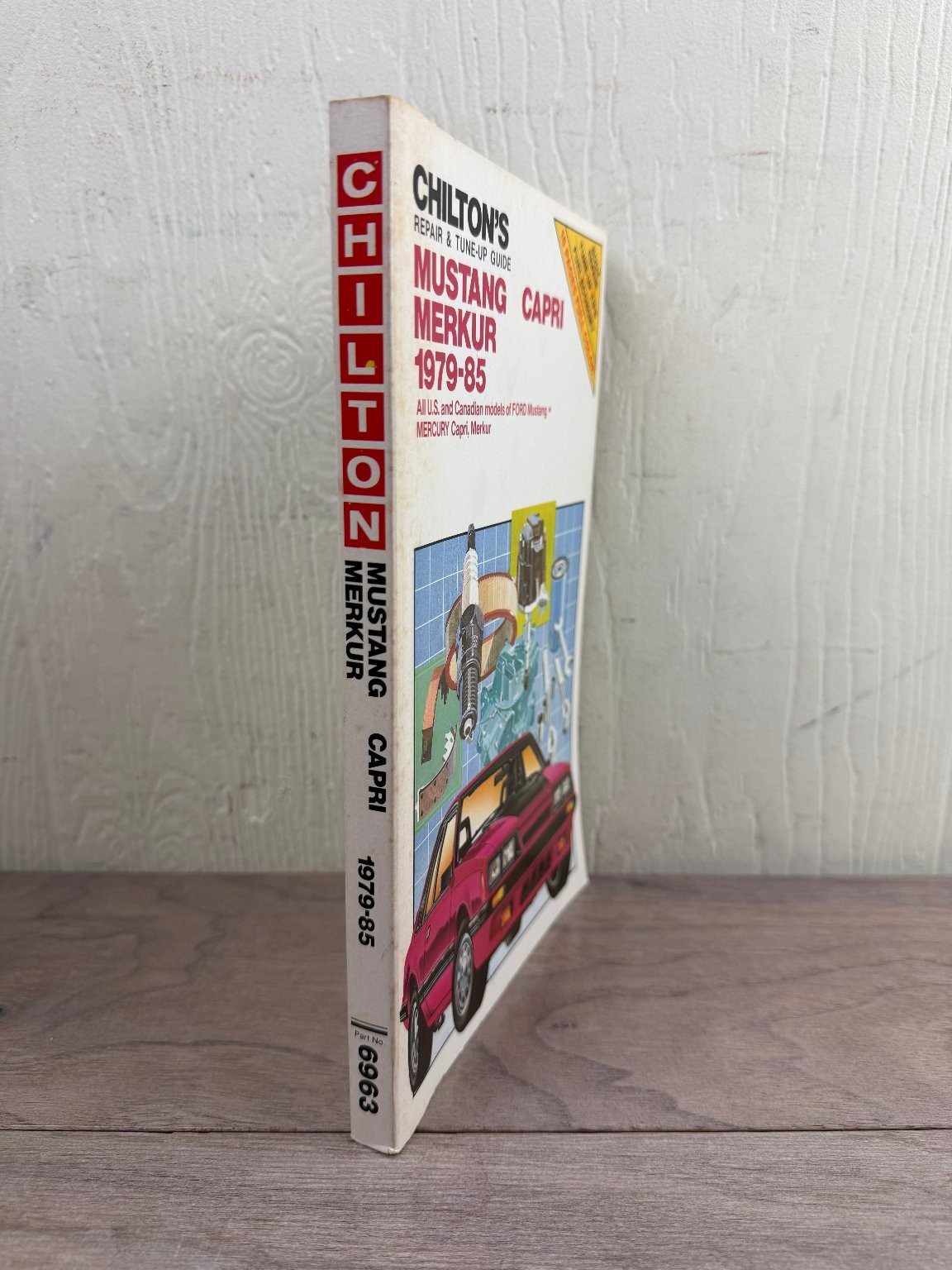 Chilton’s Repair Manual Mustang Merkur Capri 1979-85 Service Guide Book