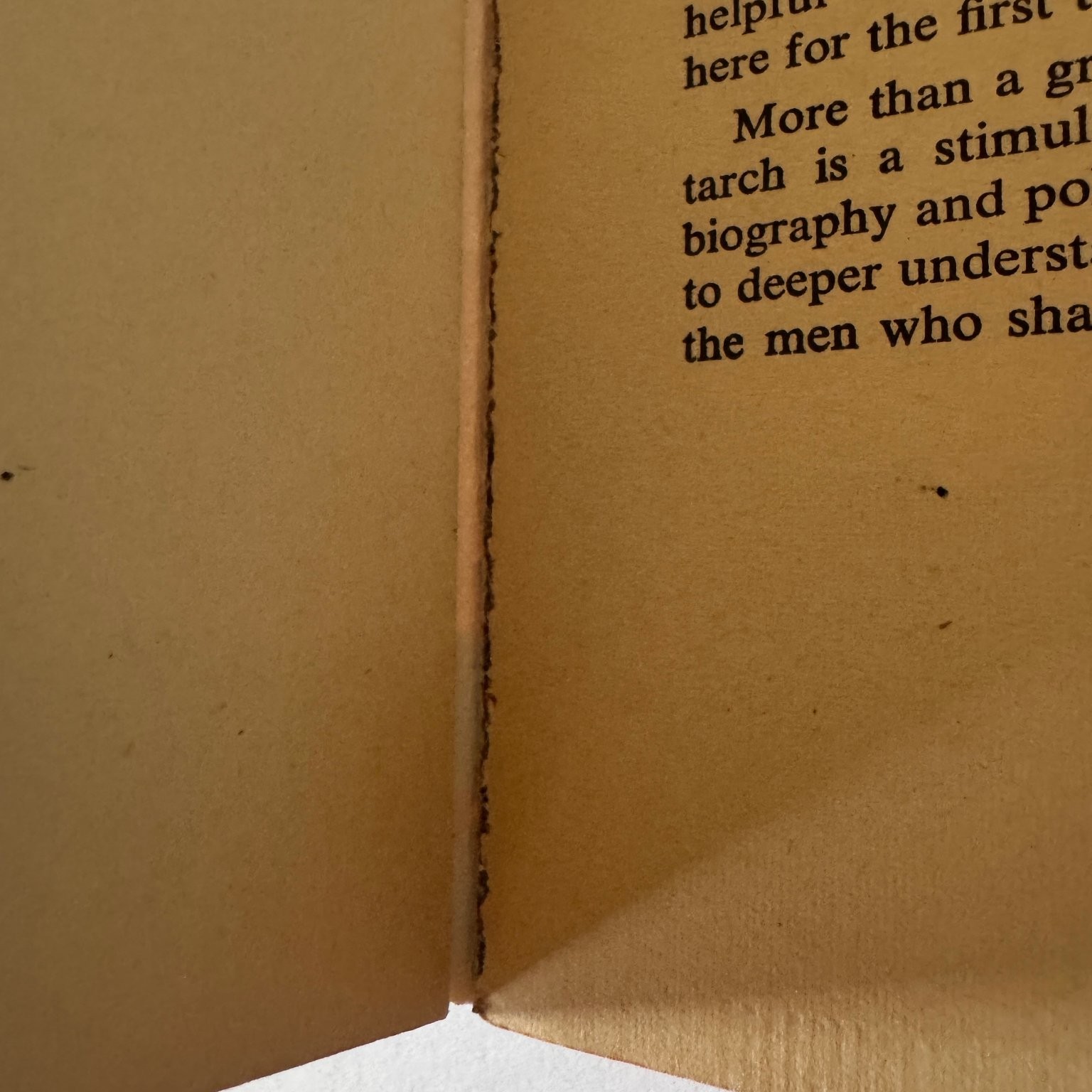 Plutarch’s Lives Men Who Shaped History Lindeman 1950 Mentor Classic Paperback