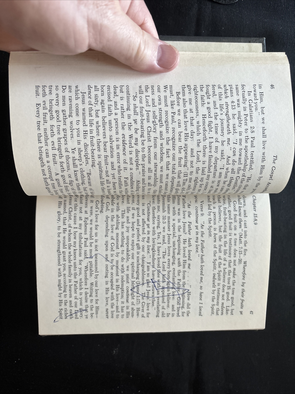 THE GOSPEL ACCORDING TO JOHN: VOL. III by OLIVER B. GREENE 1973 6th Print HC