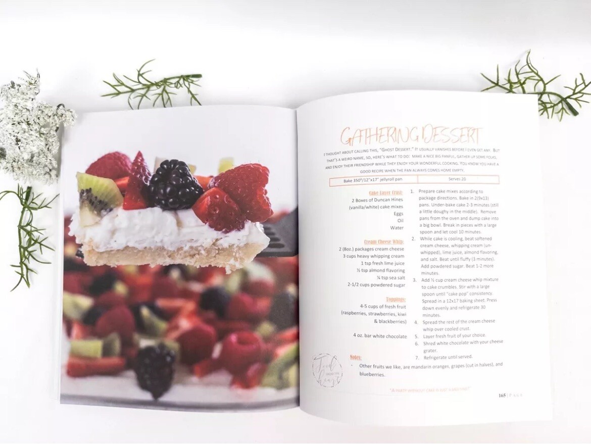 Food From the Heart Cookbook – Simple Country Cooking Beautiful Photos