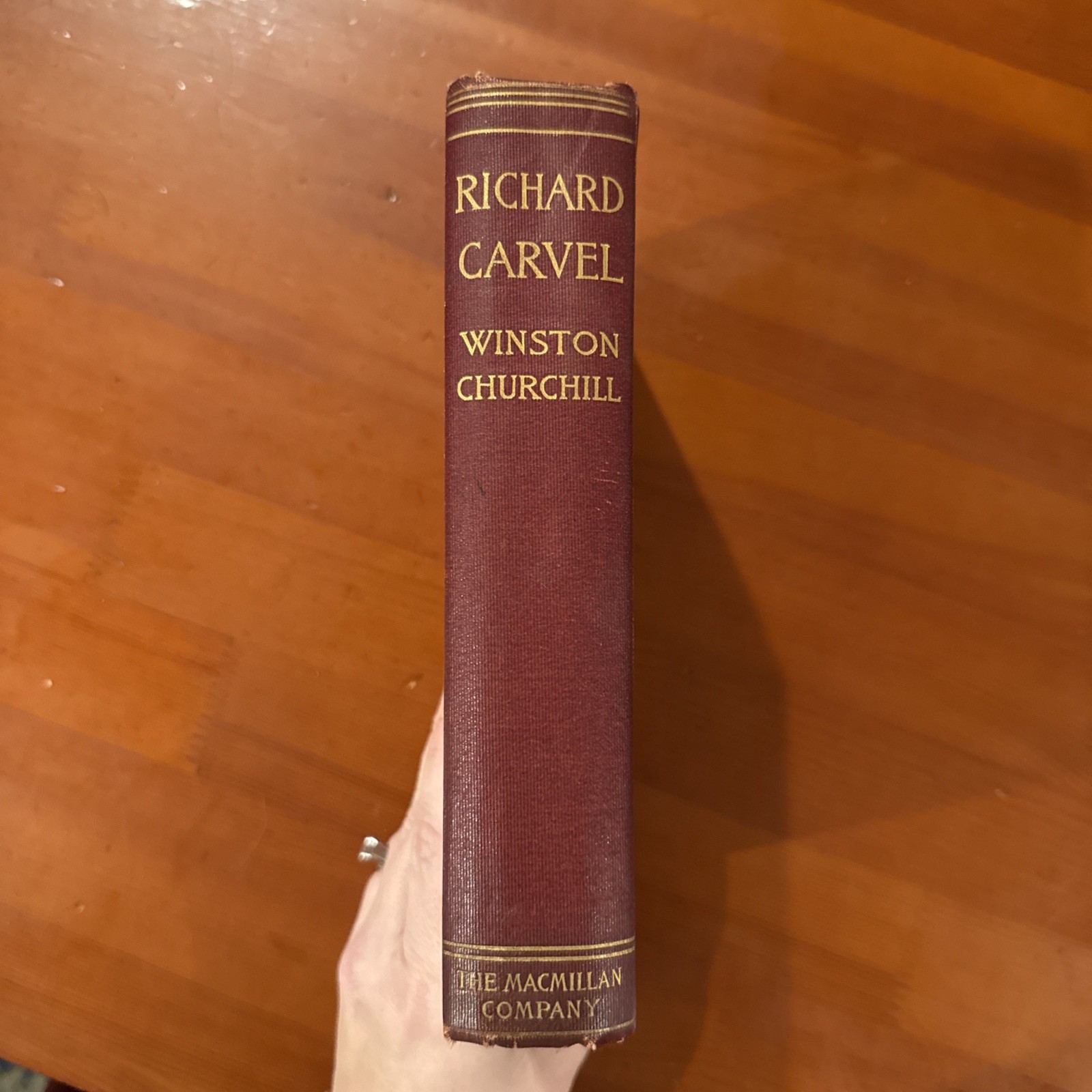 Richard Carvel by Winston Churchill, 1900 The Macmillan Company