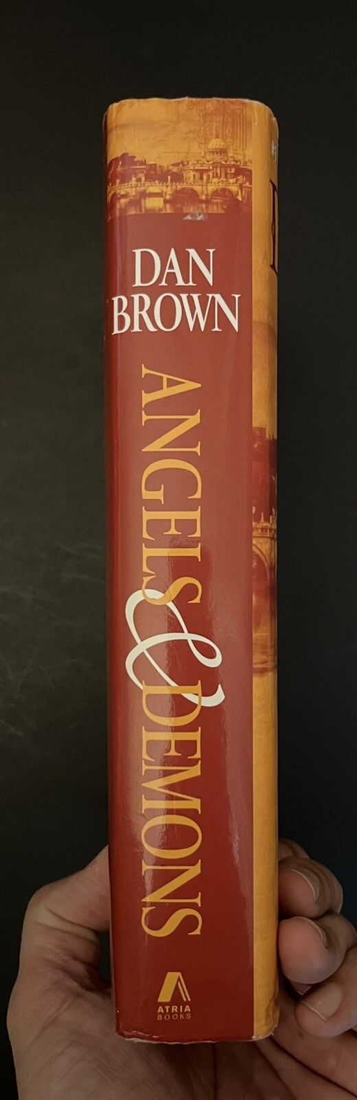 Angels & Demons by Dan Brown, Hardcover Atria Books 1st Edition With Dust Jacket