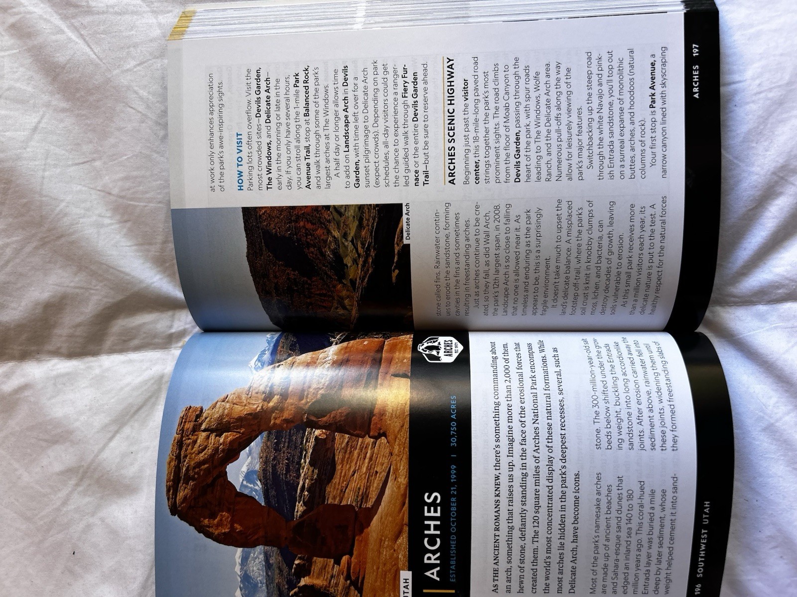 National Geographic National Parks Paperback Book United States Parks Guide Book