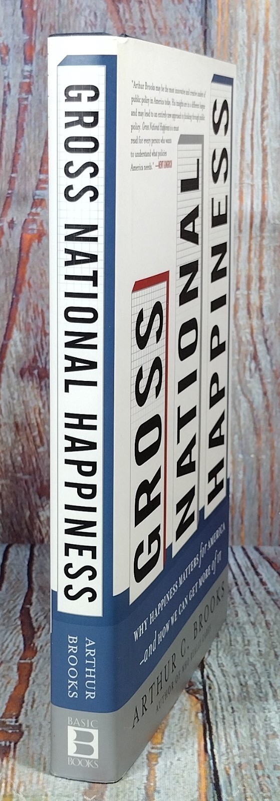 Gross National Happiness by Arthur C. Brooks (2008, Hardcover)