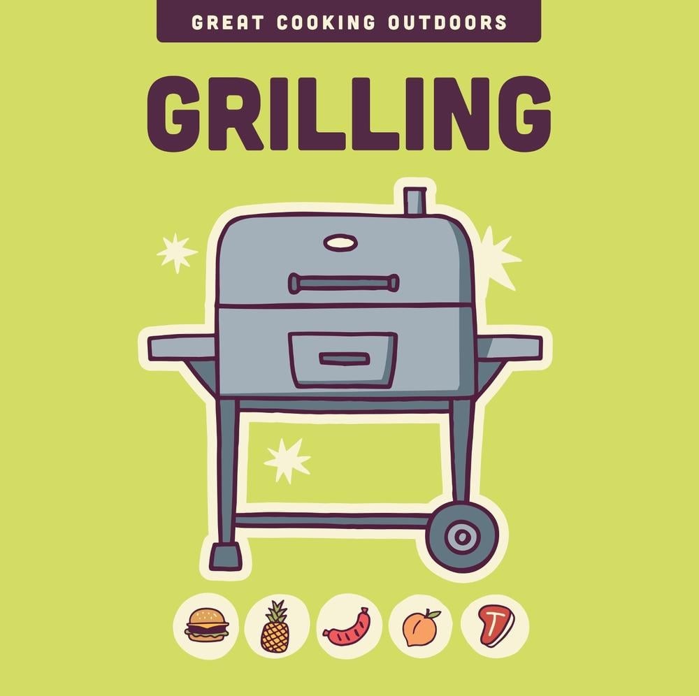 Grilling by Editors of the Harvard Common Press Hardcover Book