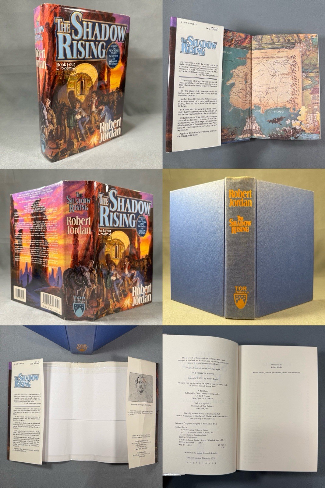 WHEEL OF TIME First Edition Set. 13 1st Prints. Hunt 2nd Print, Signed. Eye 3rd.