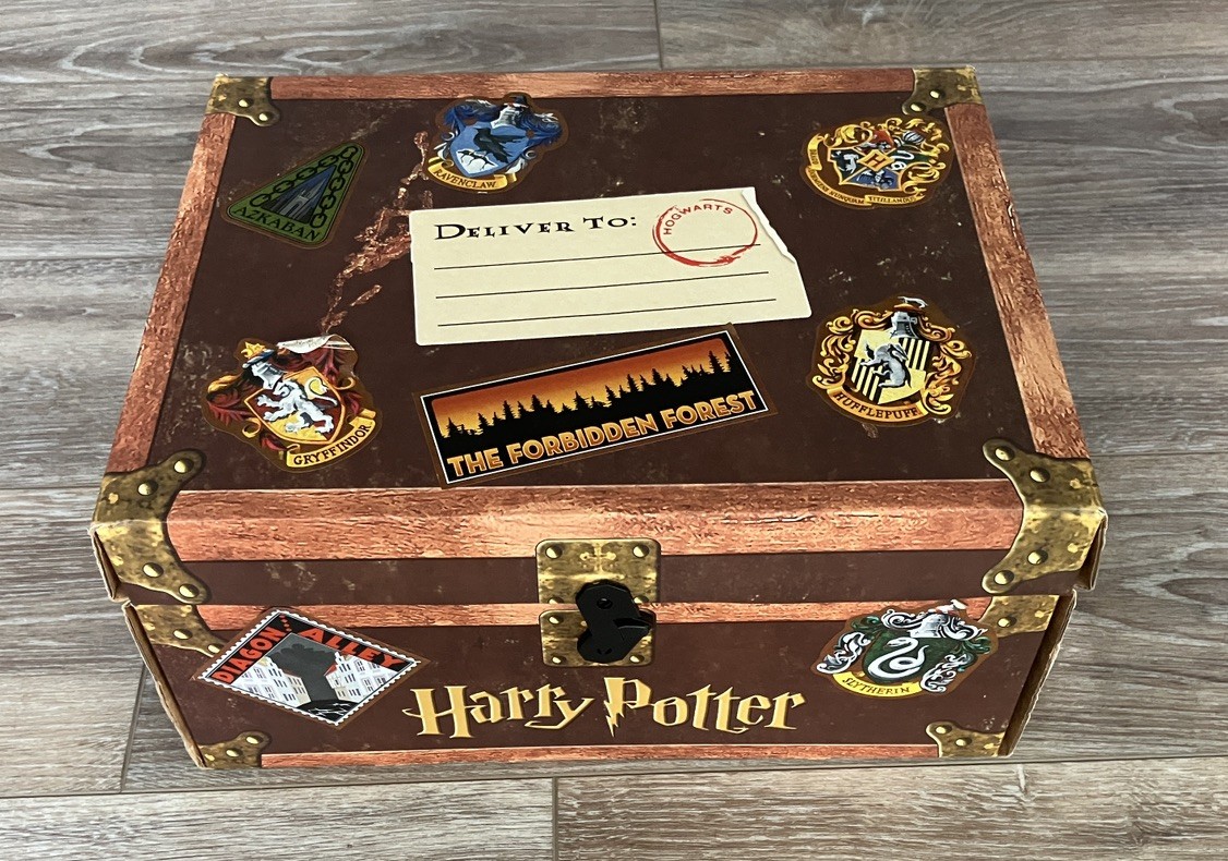 Harry Potter Empty Box ONLY Trunk Chest ONLY Limited Edition -READ Description