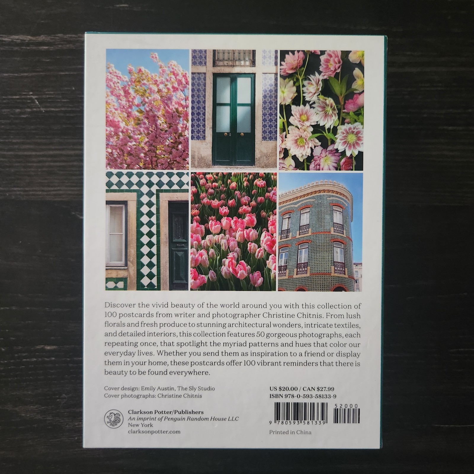 A World of Patterns 100 Vibrant Postcards by Christine Chitnis New Sealed