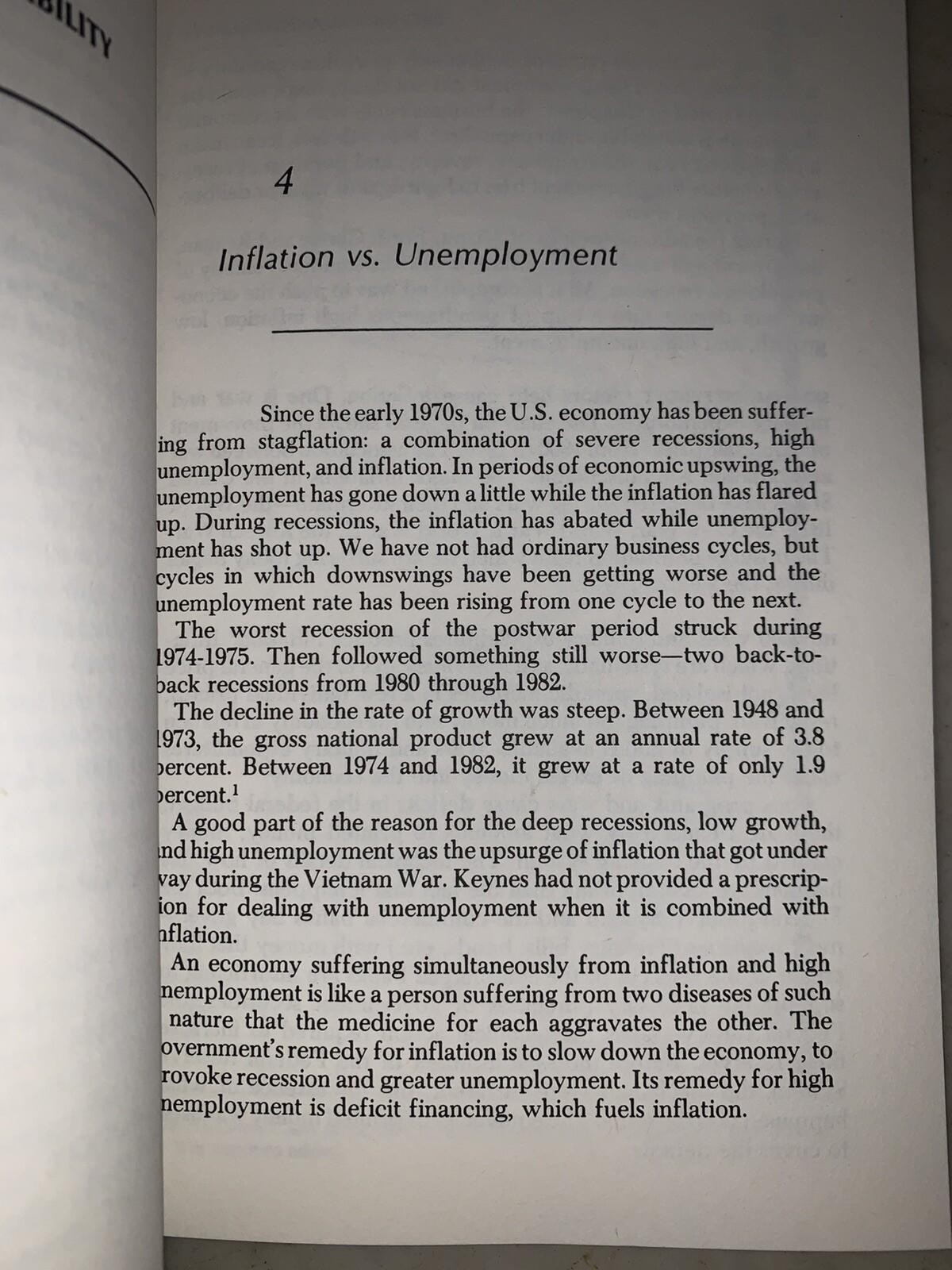 What’s Ahead?…The U.S. Economy By Edward Boorstein/ First Edition 1984/ Ex. Cond