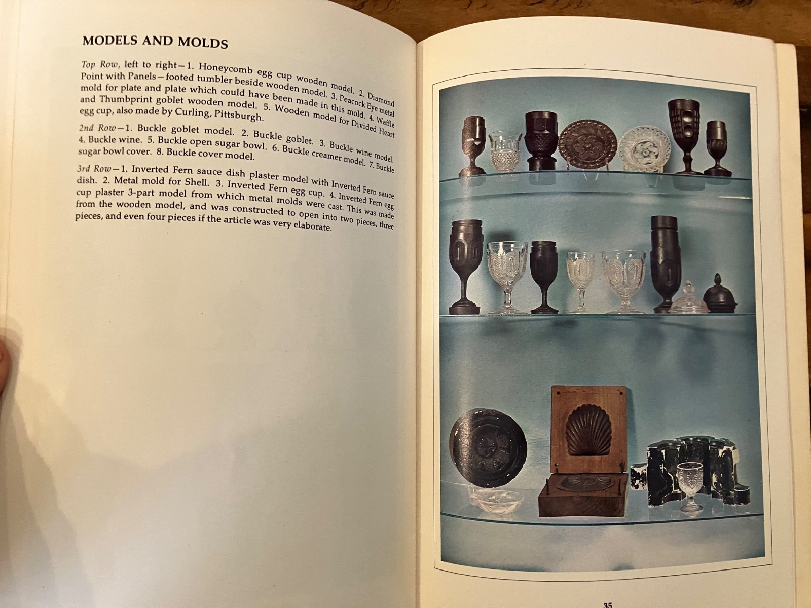 The Sandwich Glass Museum Collection 1969 Book Kershaw 40 pages