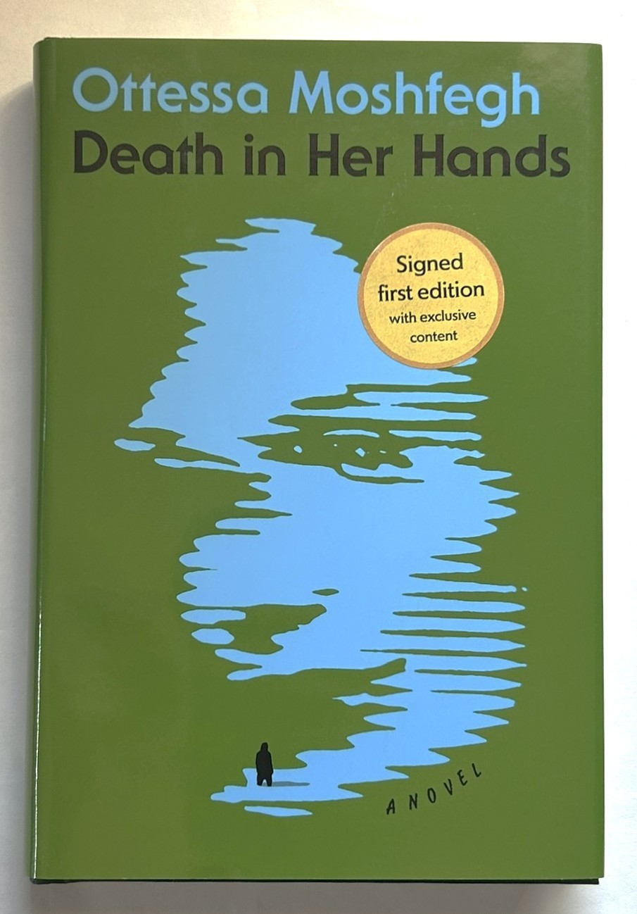 SIGNED Death in Her Hands by Ottessa Moshfegh INDIE BOOKSTORE DAY EXCLUSIVE ED