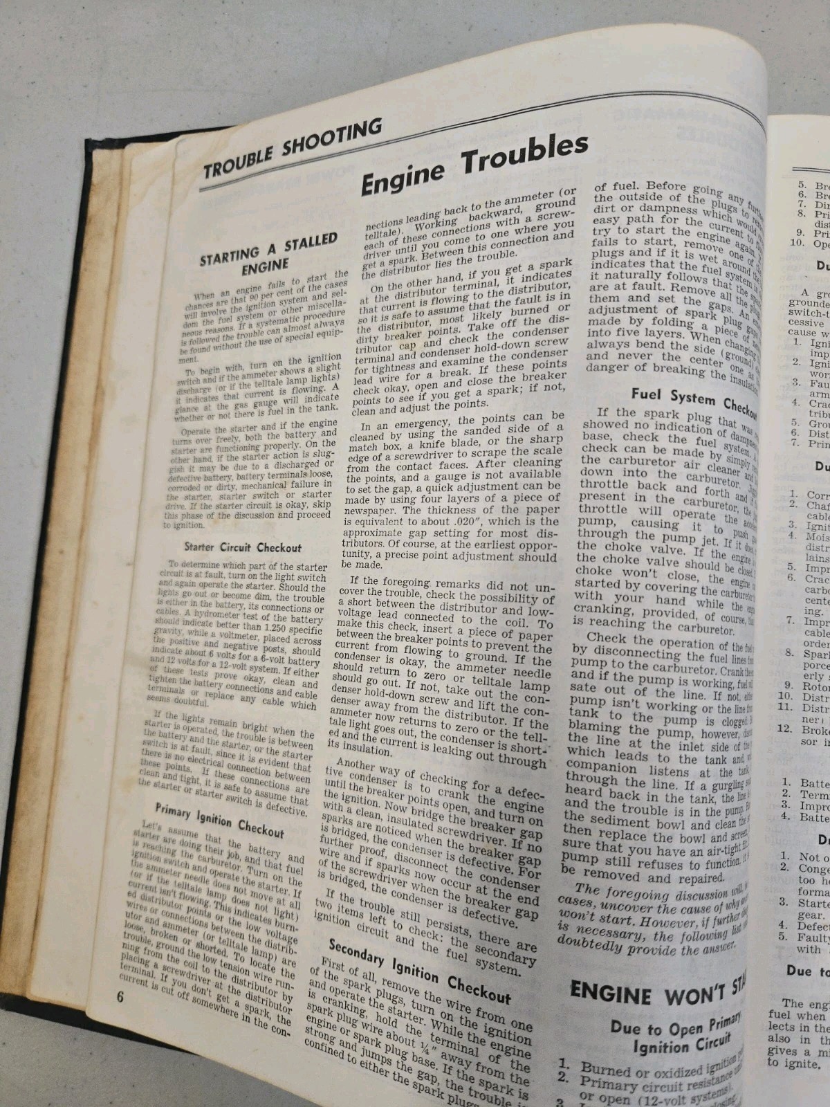 Motor’s Auto Repair Manual 1949-1957 Models 20th Edition