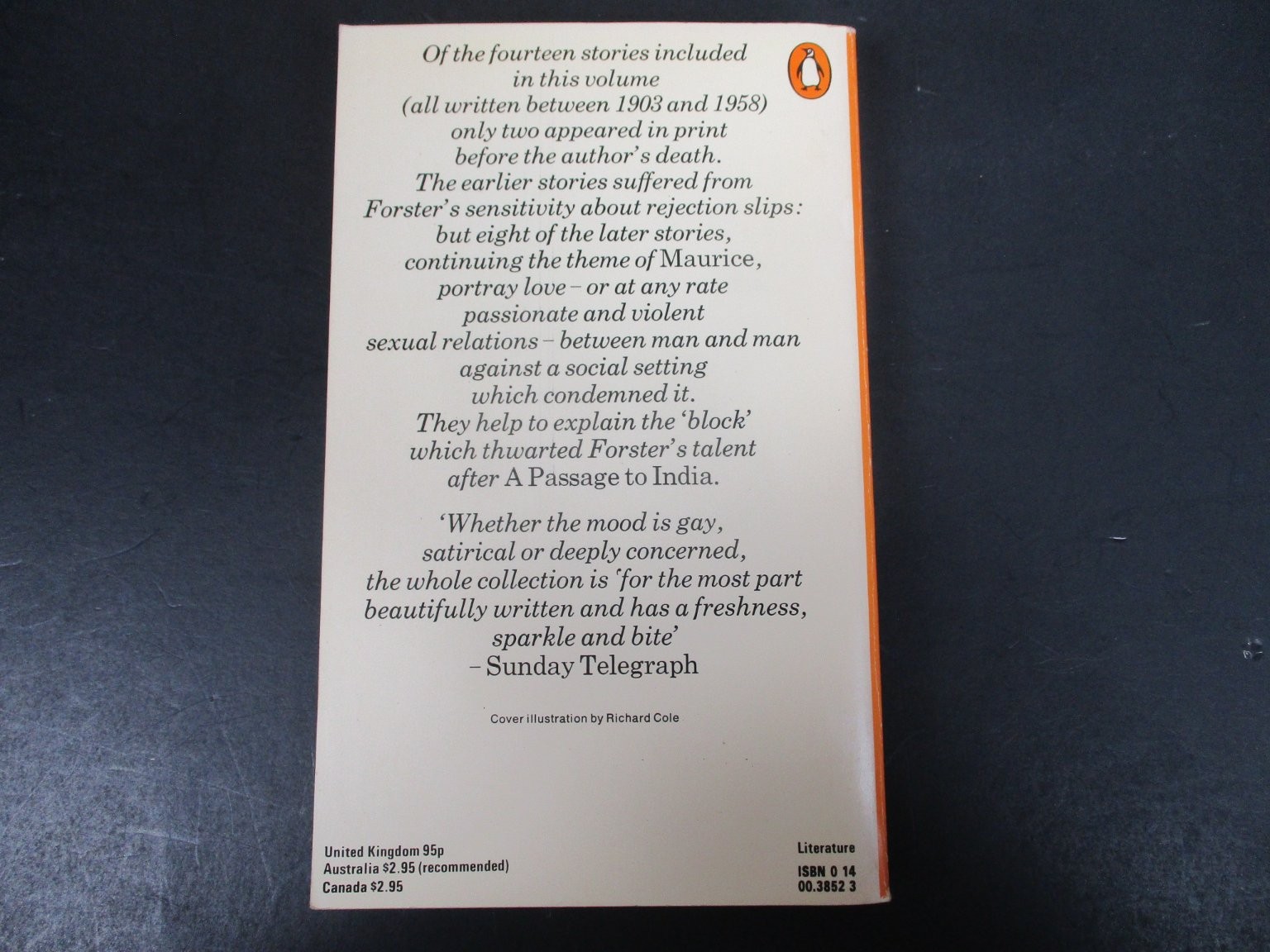 The Life to Come & Other Stories E.M. Forster 1979 Penguin Literature PB