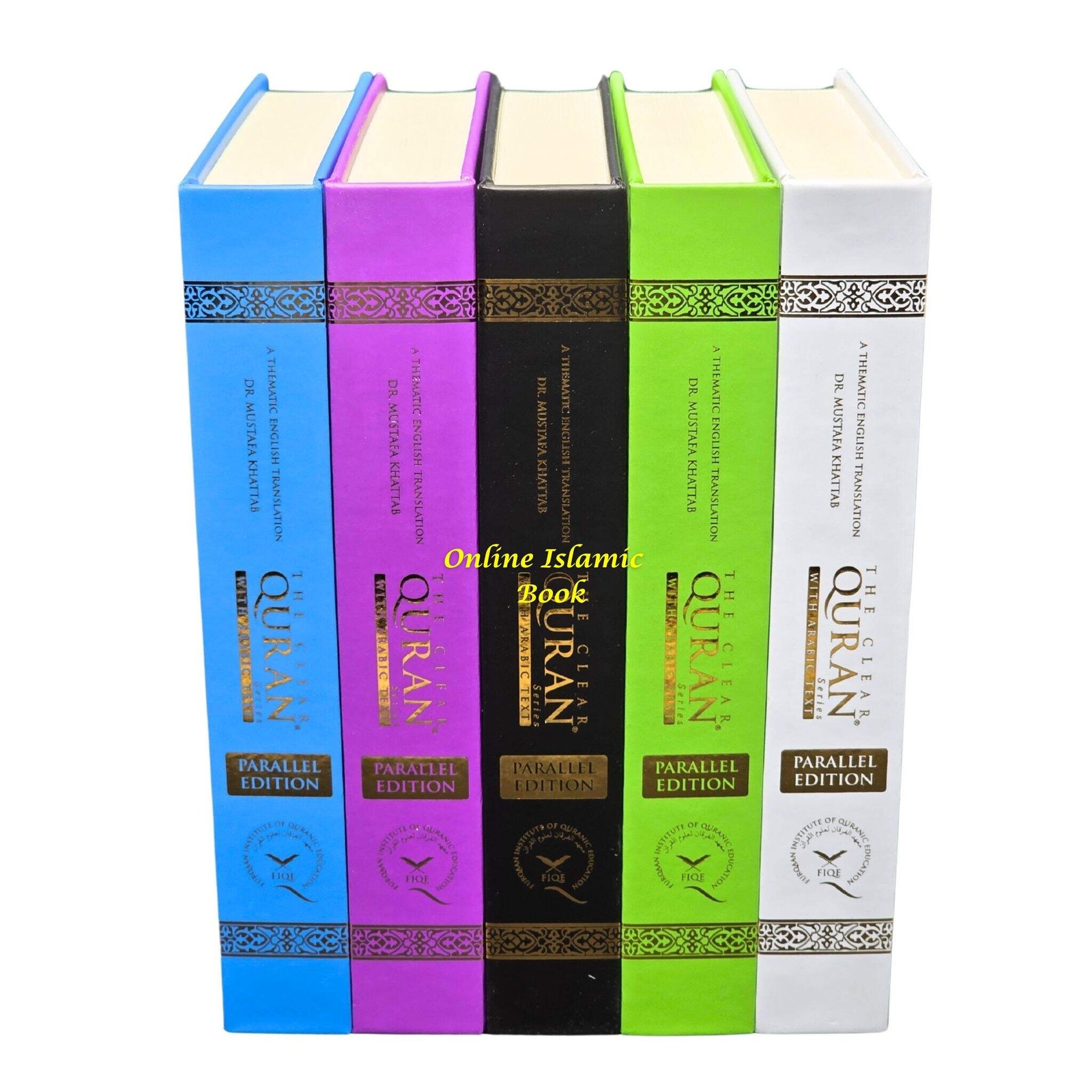The Clear Quran® Series – with Arabic Text – Parallel Edition |Hardcover Colored