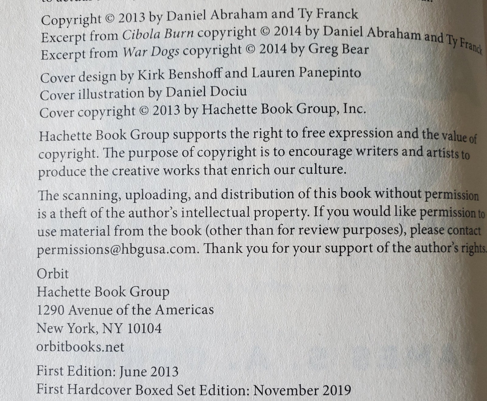 JamesS.A. Corey The Expanse Box Set Leviathan Wakes/Caliban’s War/Abaddon’s Gate