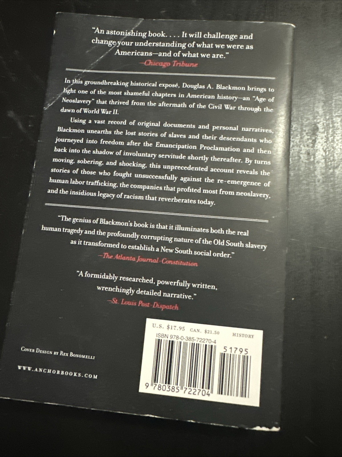 Slavery by Another Name : The Re-Enslavement by Douglas A. Blackmon