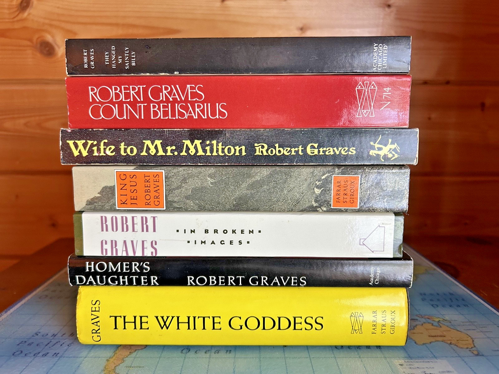 Robert Graves Lot (7) Saintly Billy Homer’s Daughter Jesus White Goddess Milton
