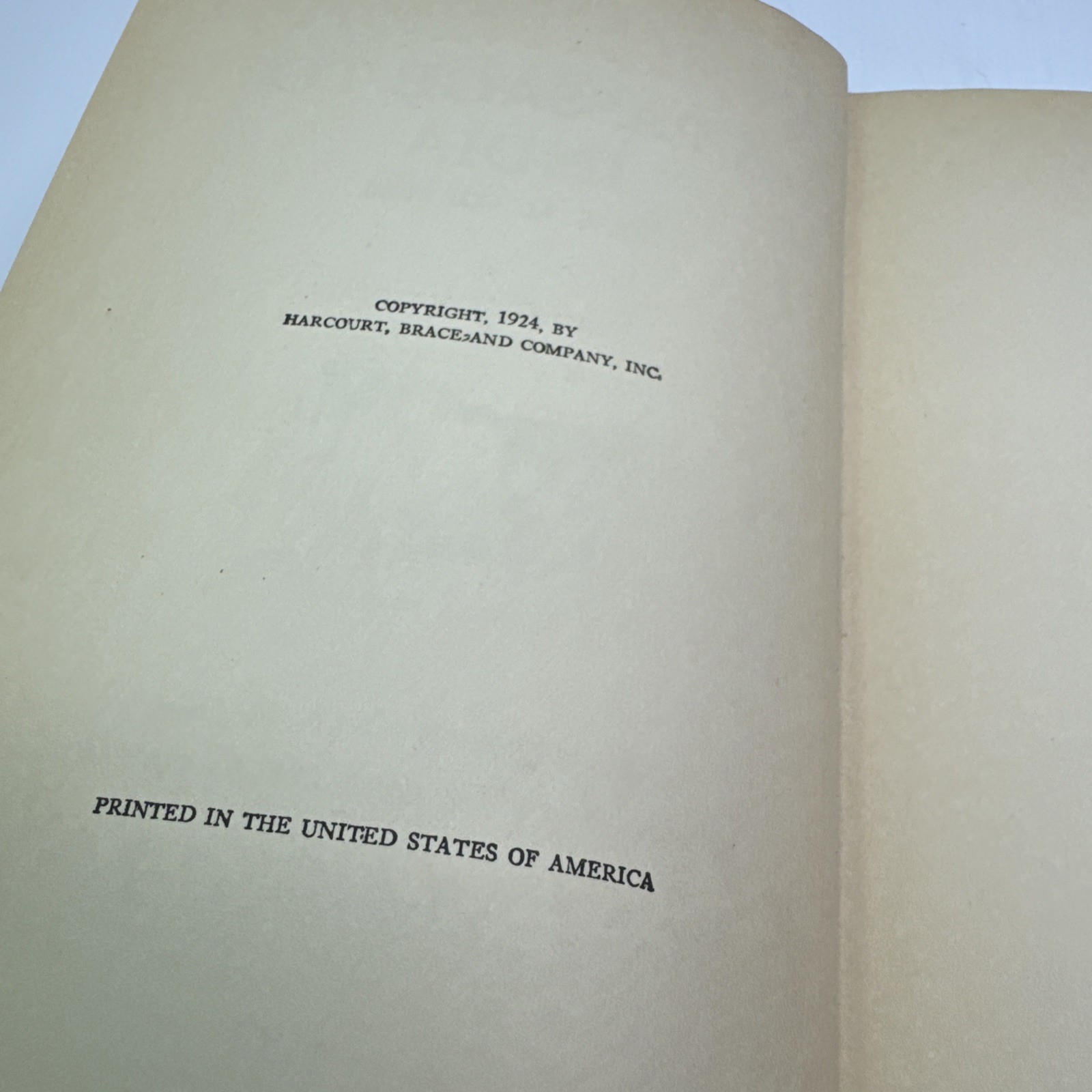 A Passage to India E. M. Forster 1924 HC Grosset & Dunlap Publishers Antique