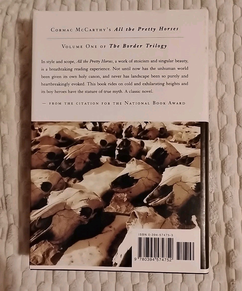 Cormac McCarthy “The Crossing” Alfred A. Knopf New York 1994 1st Edition HC