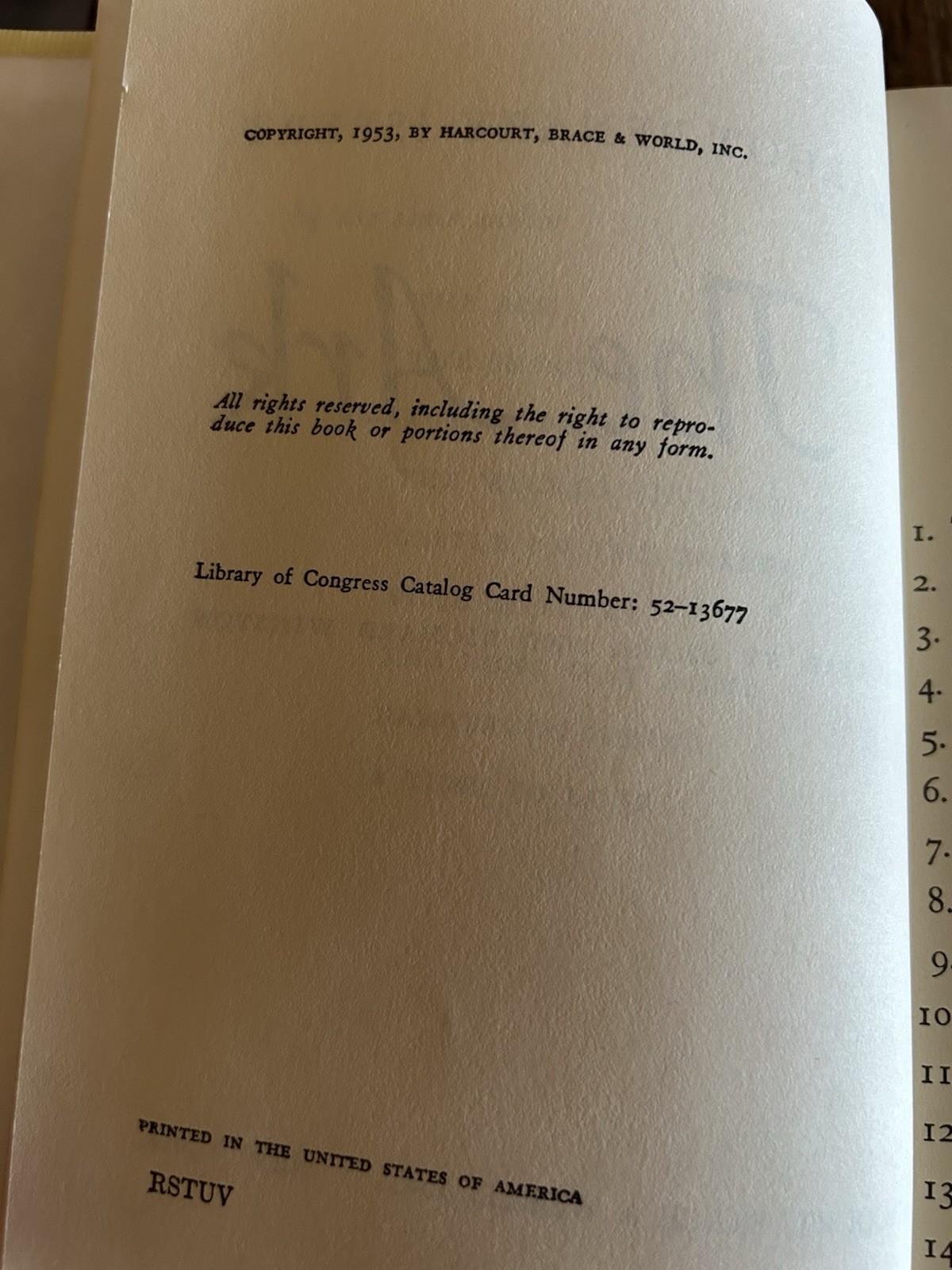 The Ark Margot Benary-Isbert Hardcover 1953 Former Library