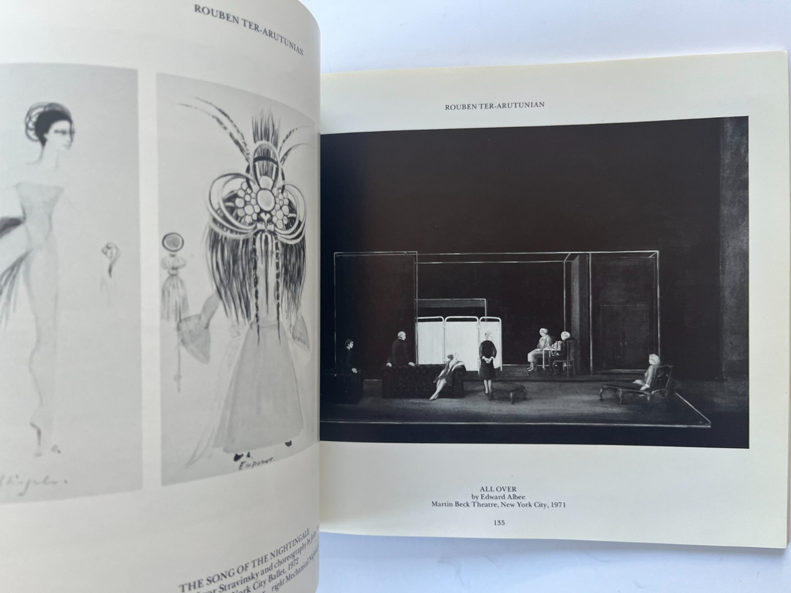 CONTEMPORARY STAGE DESIGN USA 1974 survey catalog 20th century theatre art