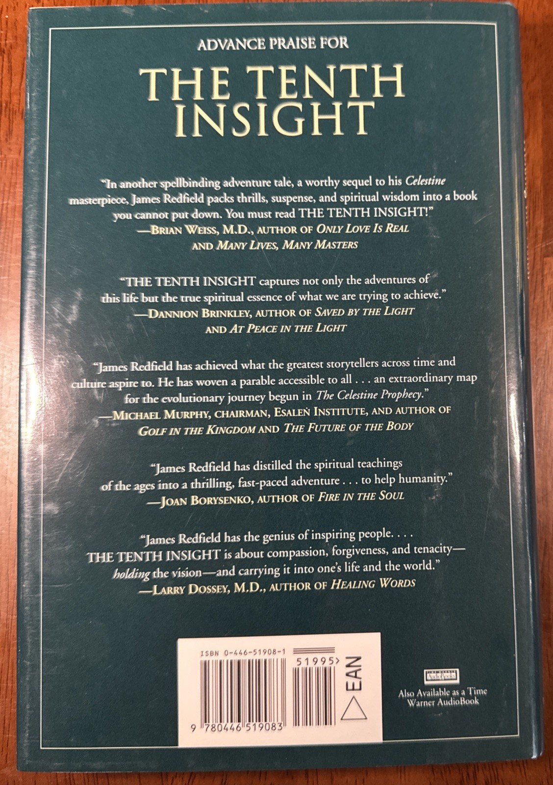 The Tenth Insight: Holding The Vision James Redfield 1st Edition/1st Print HCDJ