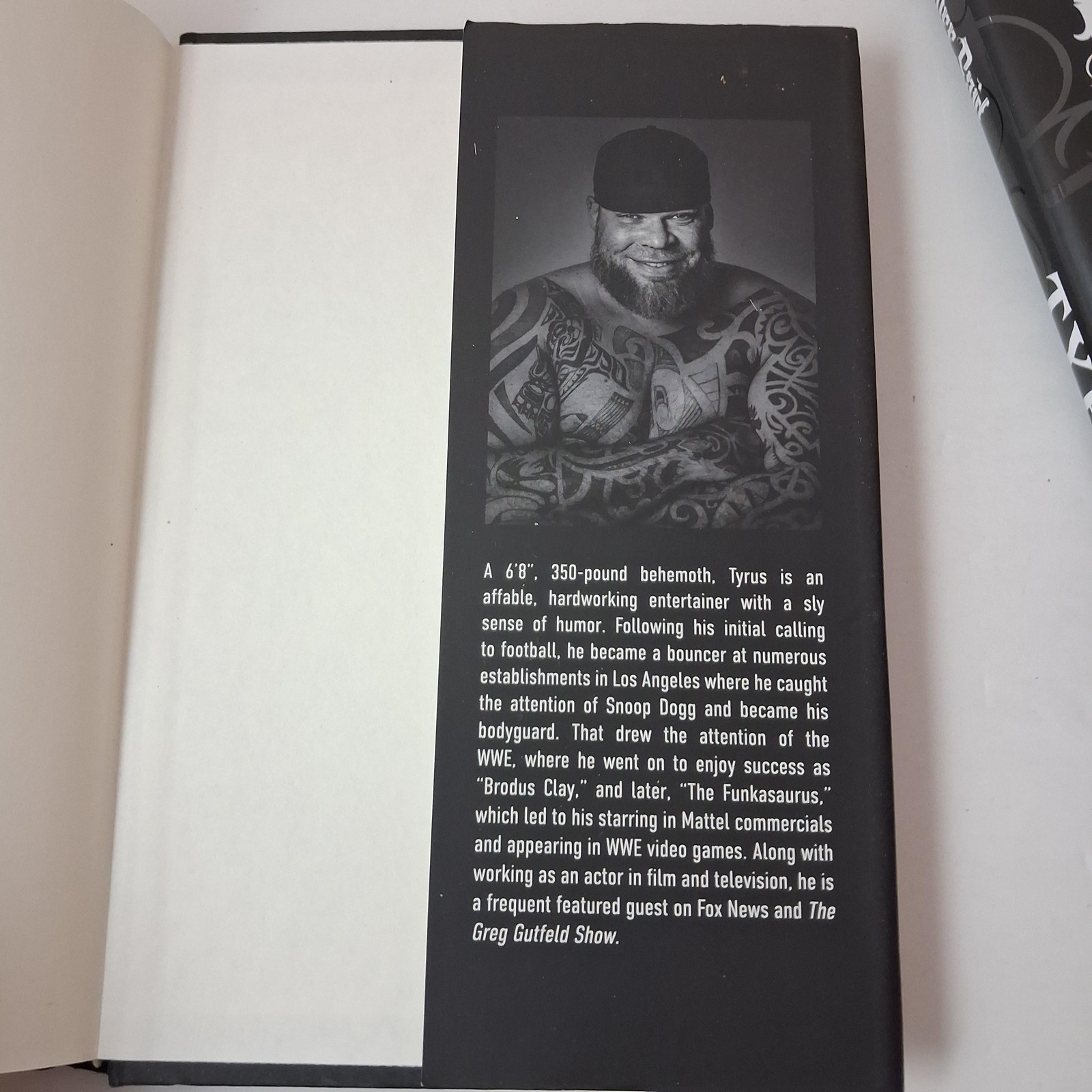 Just Tyrus; Nuff Said Tyrus George T. Murdoch Post Hill Press Black HC