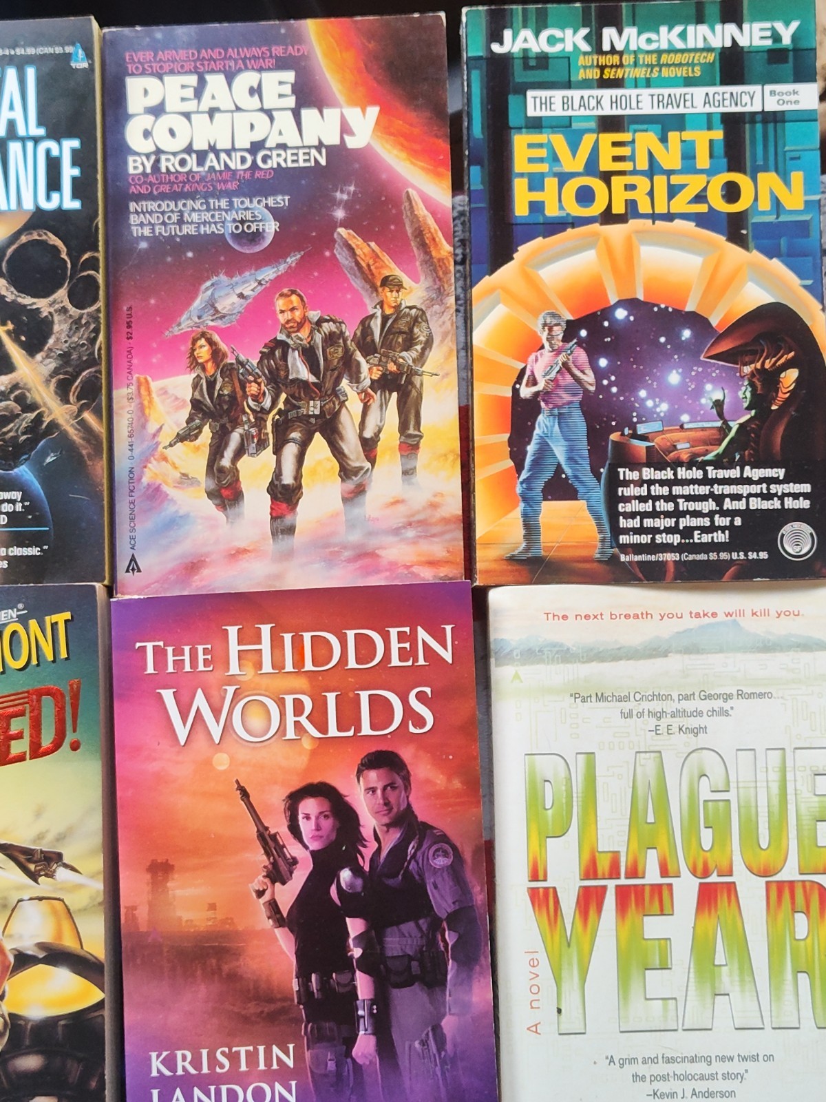Lot Of 24 Science Fiction PB Books John Barnes Steve Miller Mitchell Modesitt,JR
