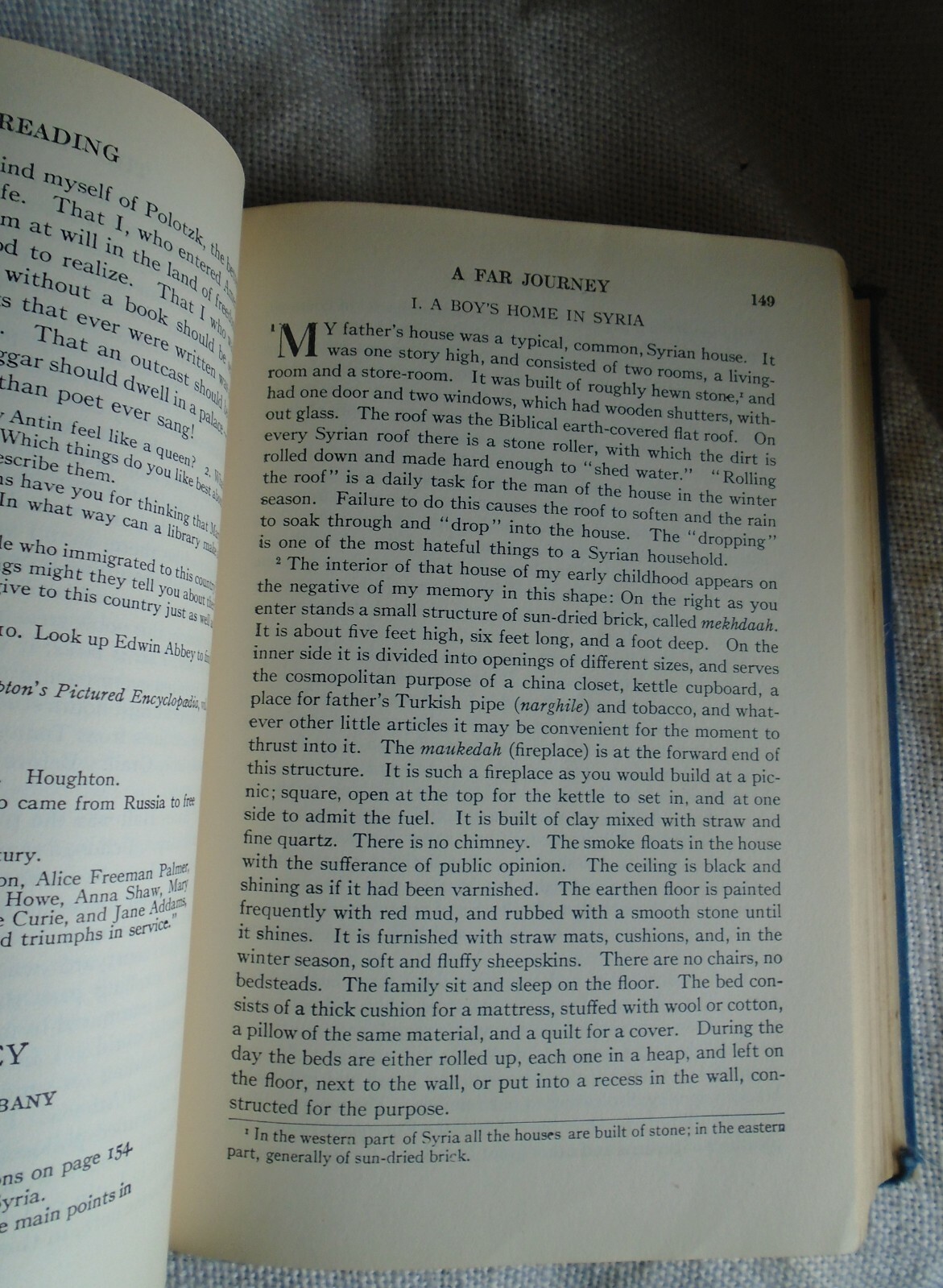 Literature in the Junior High School Book Two 1933 Hardcover Bolenius