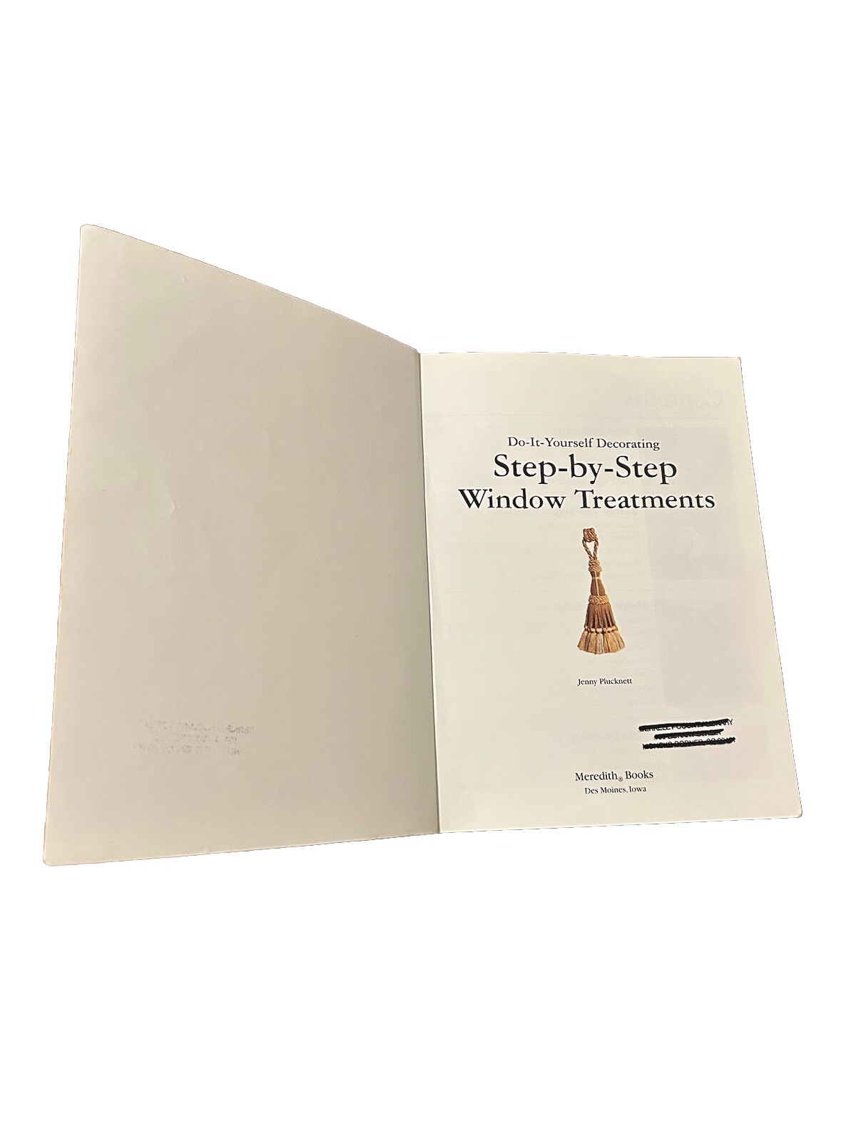 DIY Decorating Step-by-Step Window Treatments Plucknett Paperback