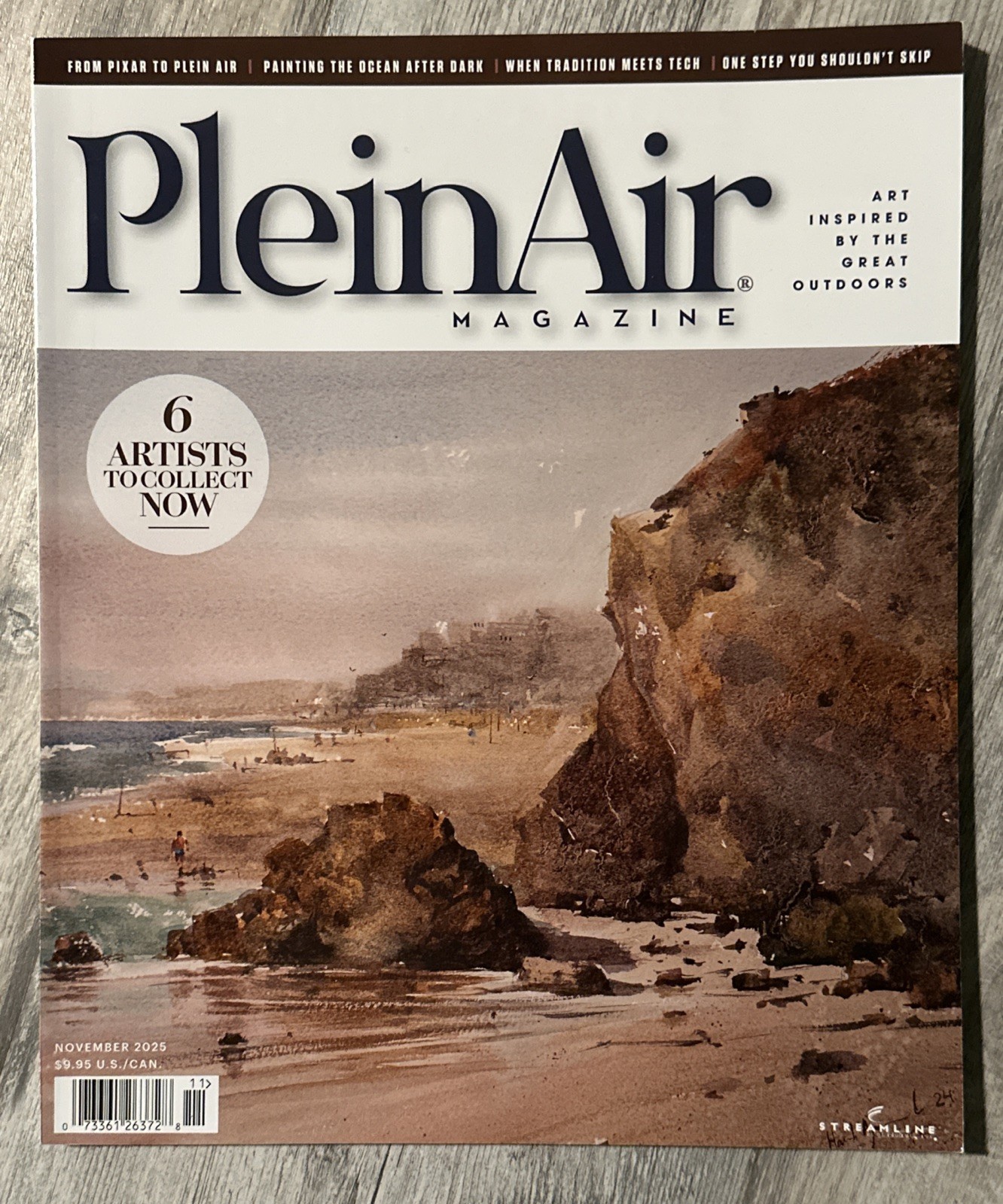Plein Air Magazine October November 2025 6 Artists To Collect Now