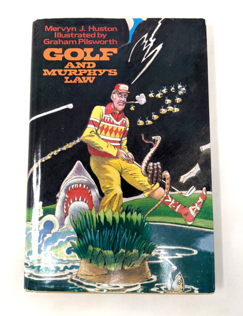 Golf and Murphy’s Law Mervyn J. Huston 1981 Hardcover Vintage Sports Humor