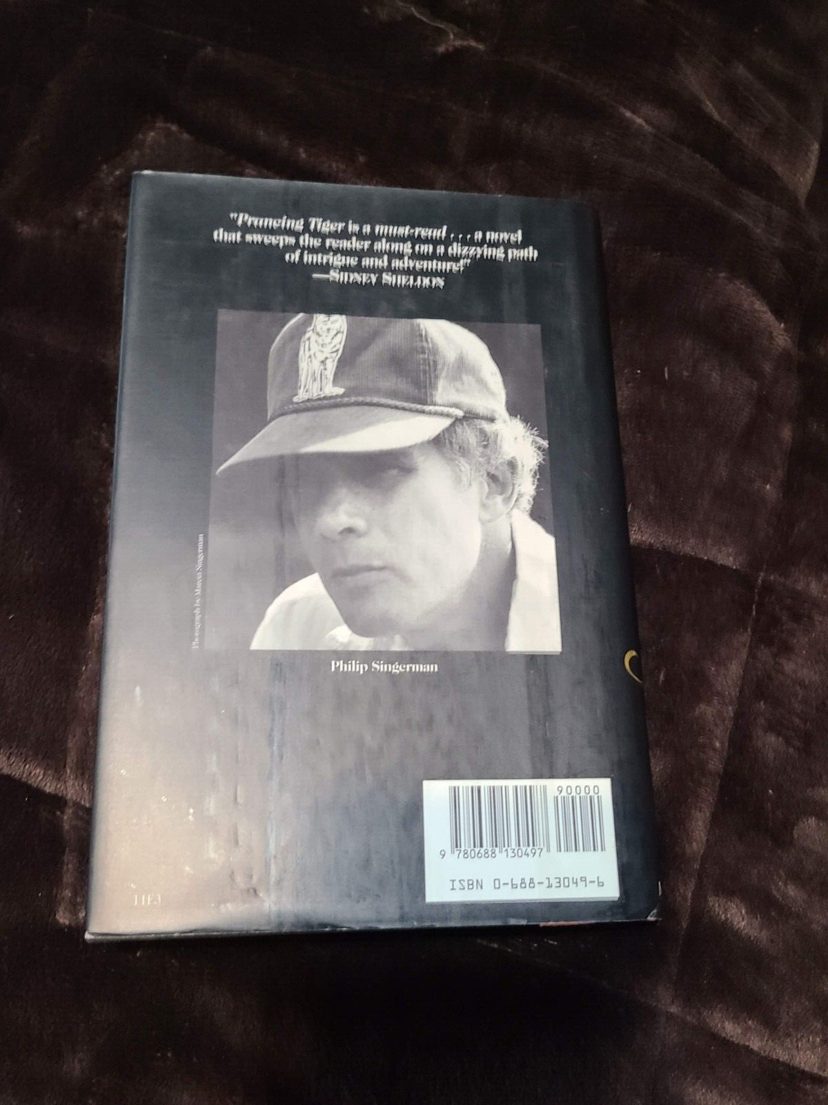 Prancing Tiger : A Novel by Philip Singerman (1994 1st Edition, Hardcover)